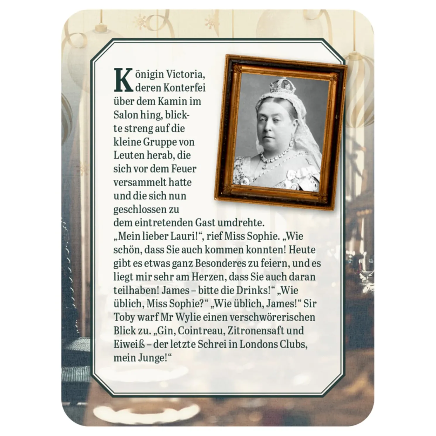 Advent-Escape-Schachtelspiel "Christmas Dinner For One"