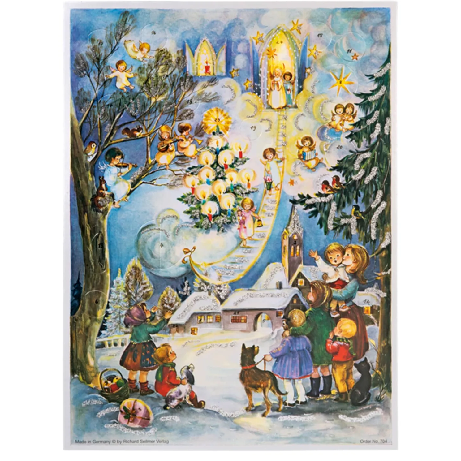 Adventskalender "Engelstreppe"