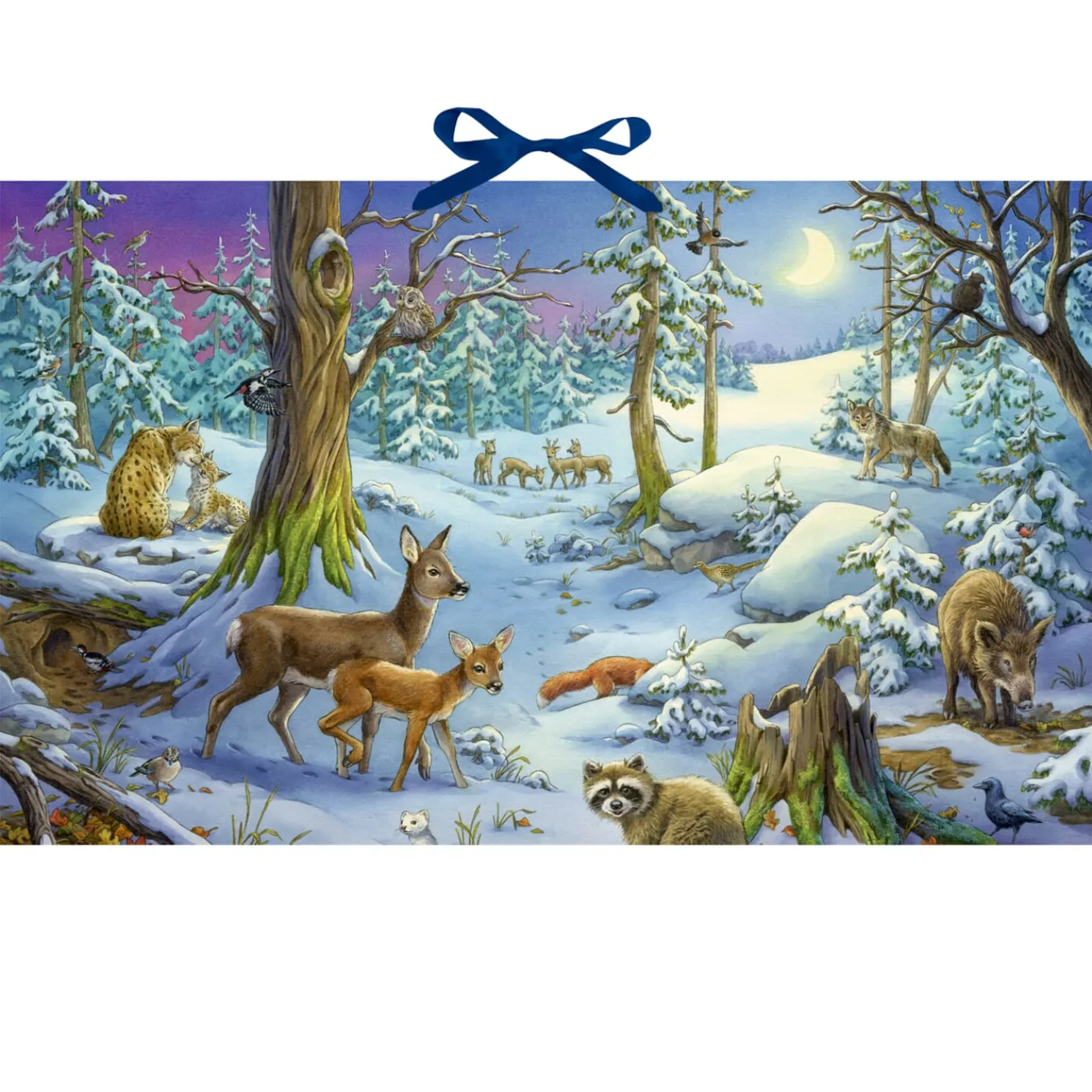 Adventskalender "Tiere Im Winterwald"