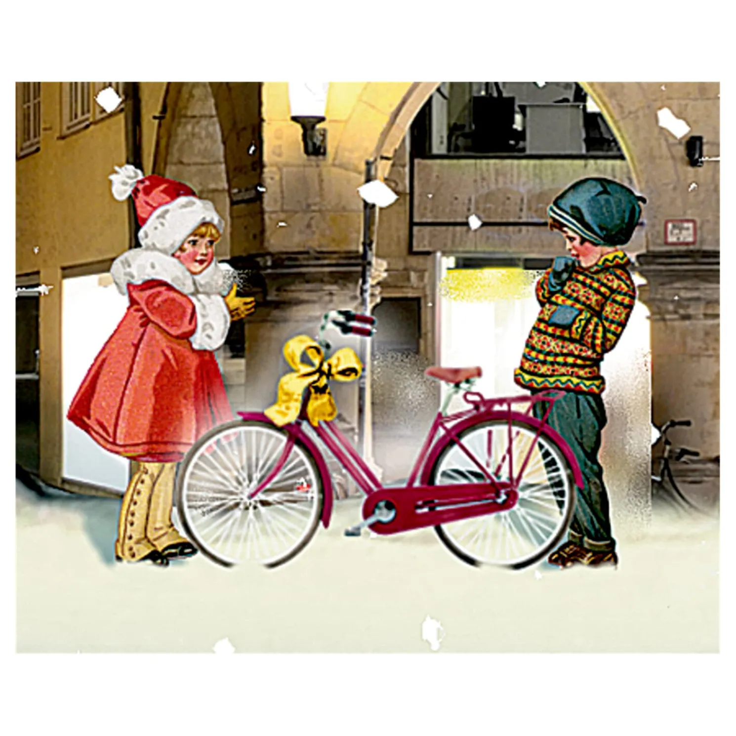 Adventskalender "Weihnachtliches Stadtpanorama"