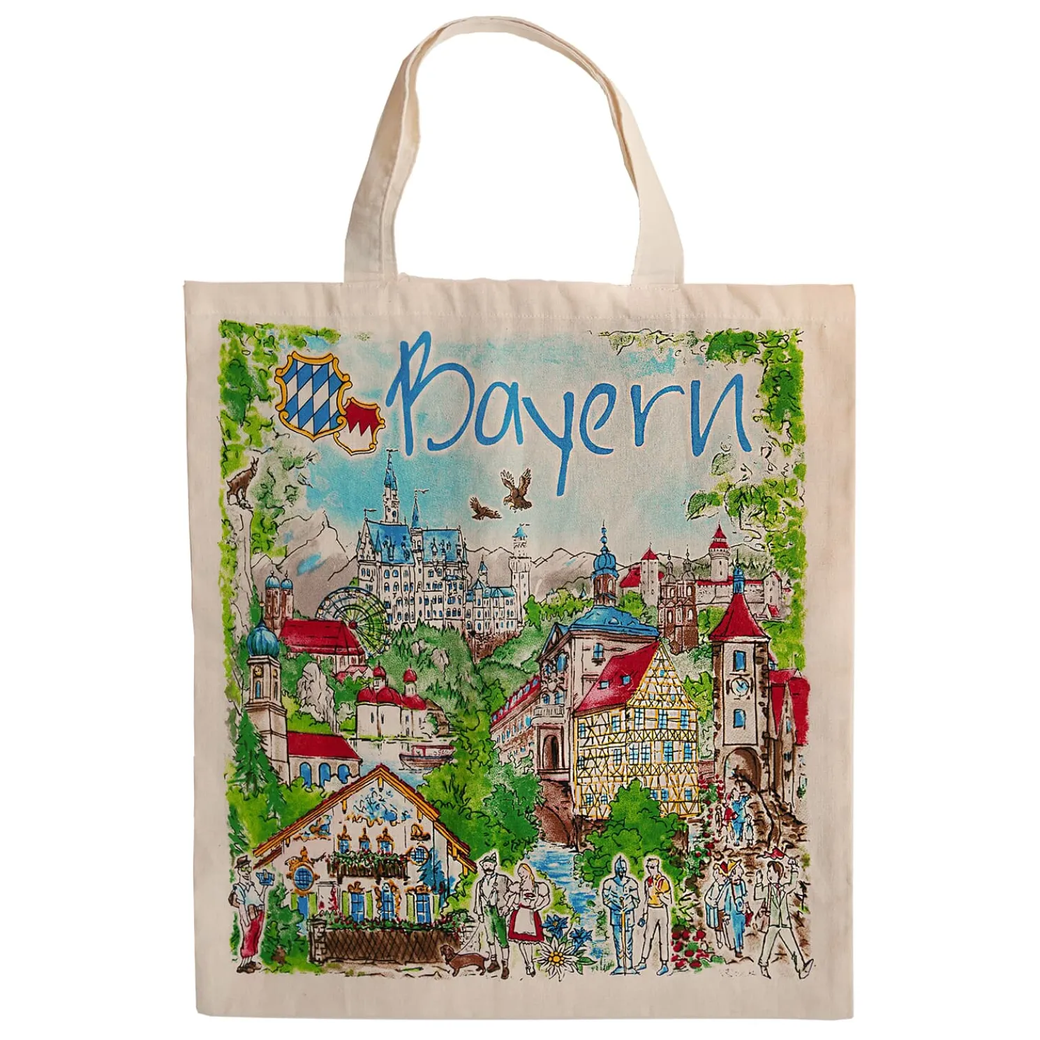 Baumwolltasche Bayern