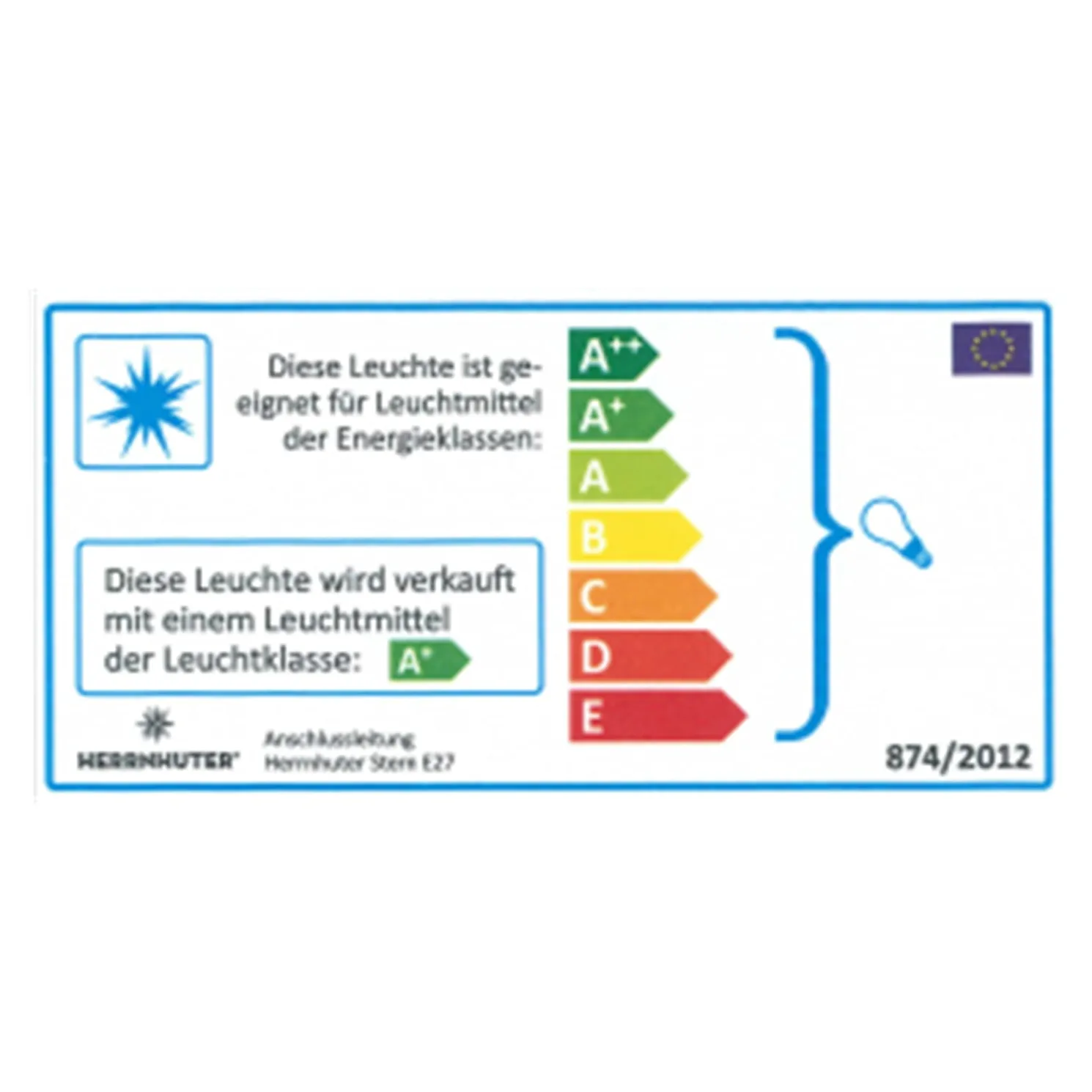 Beleuchtungskabel Fur Herrnhuter Sterne A4/A7, Rot, 10M
