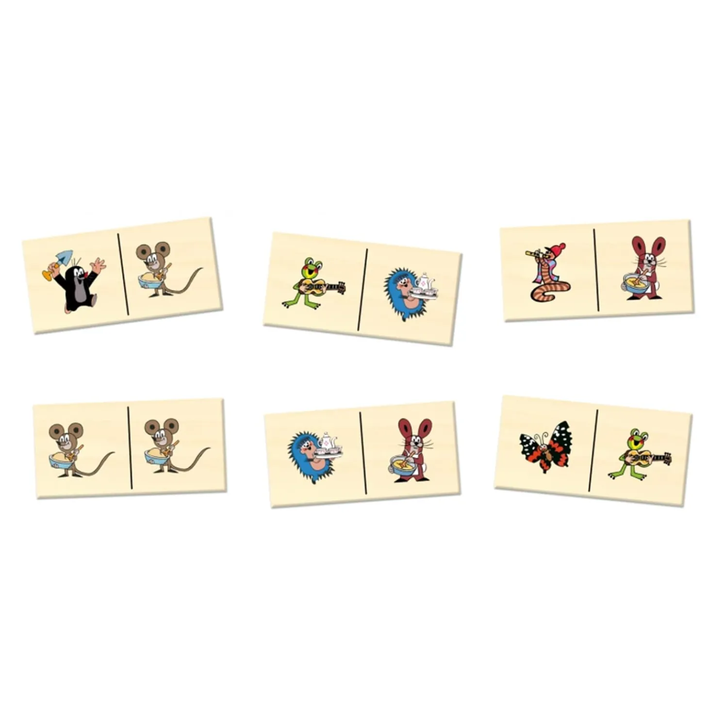 Domino "Der Kleine Maulwurf"