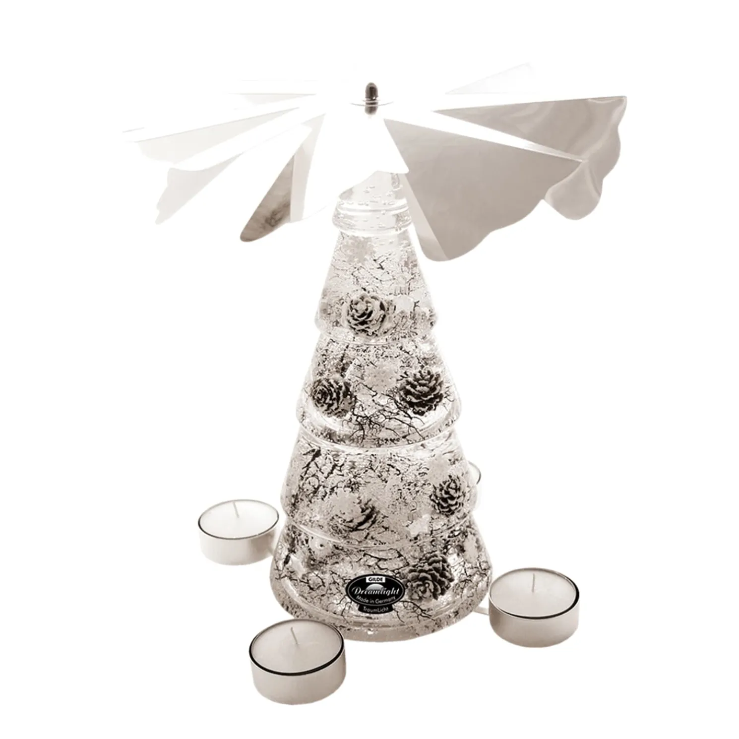 Dreamlight "Winter Story" - Teelicht-Pyramide Classic