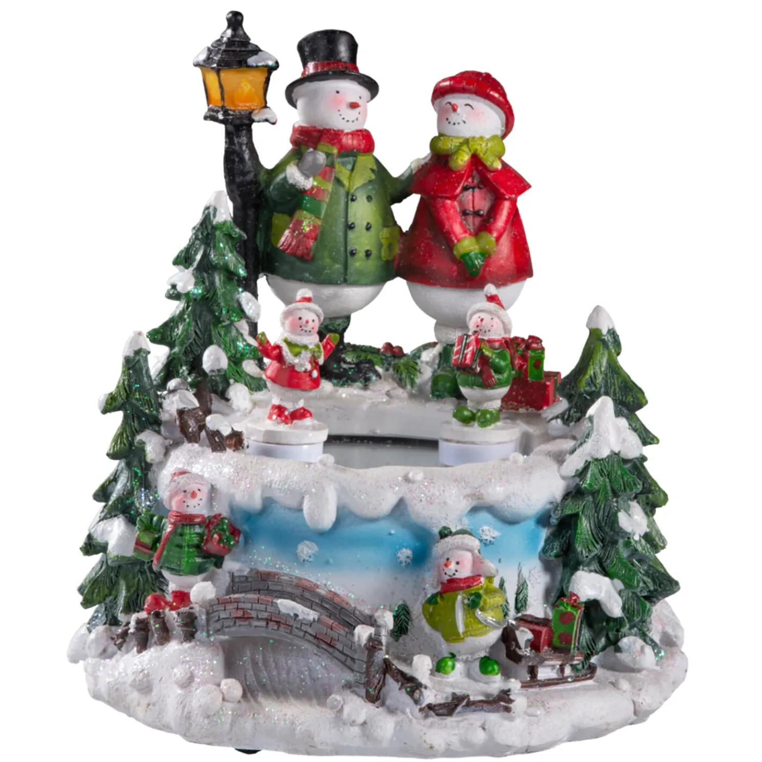 Frostiger Eistanz, Musikdose