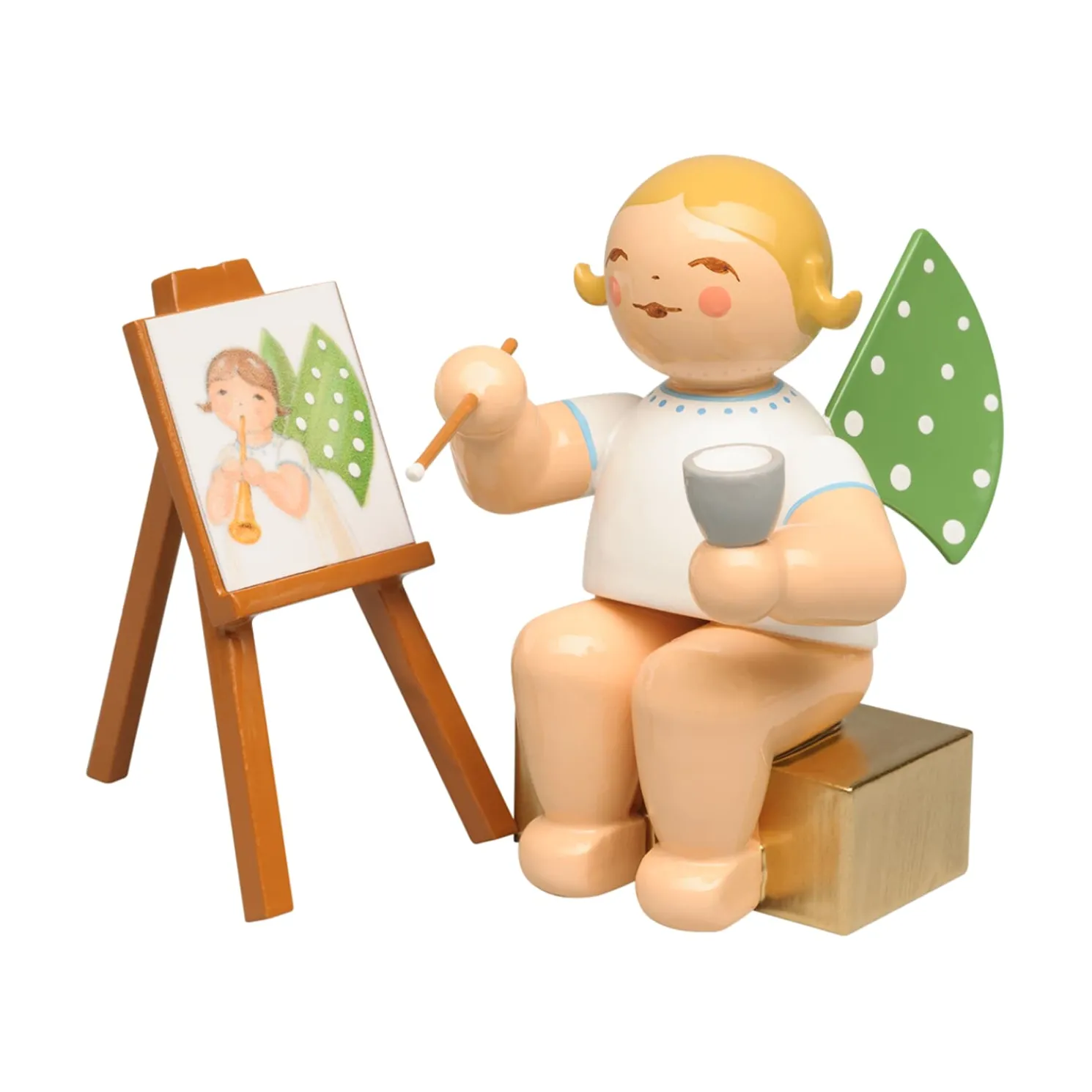 Geburtstagsengel 2023, Mit Staffelei