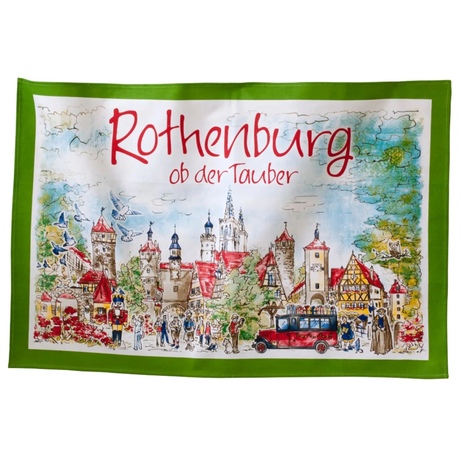 Geschirrtuch Rothenburg Ob Der Tauber