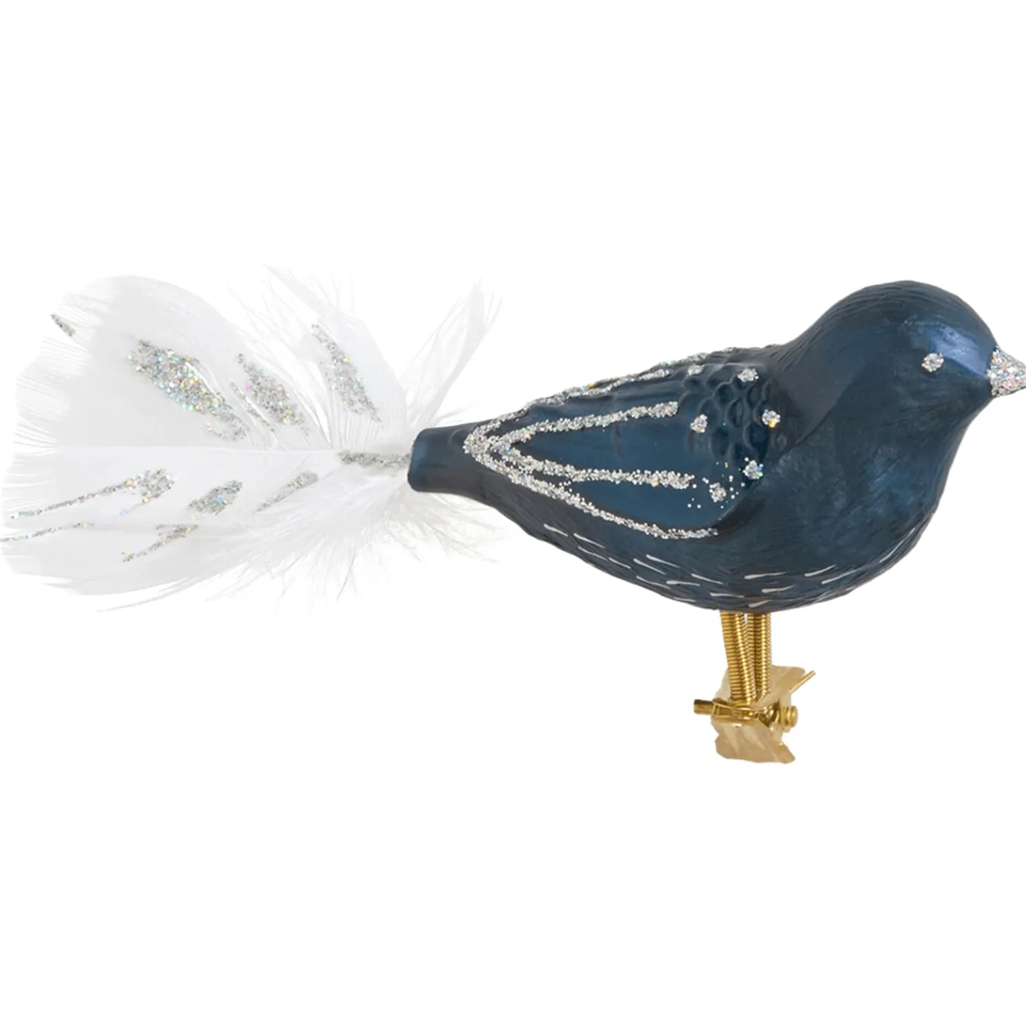 Glasvogel Dunkelblau