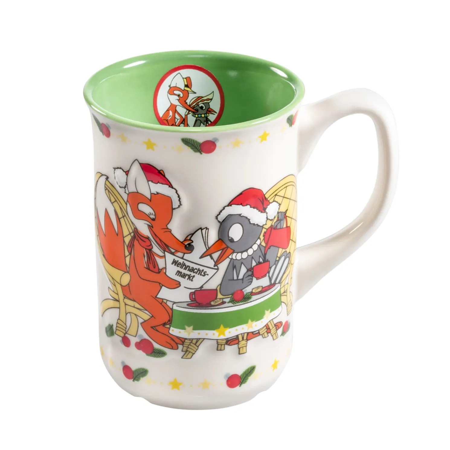 Herr Fuchs Und Frau Elster Weihnachtsmarkttasse