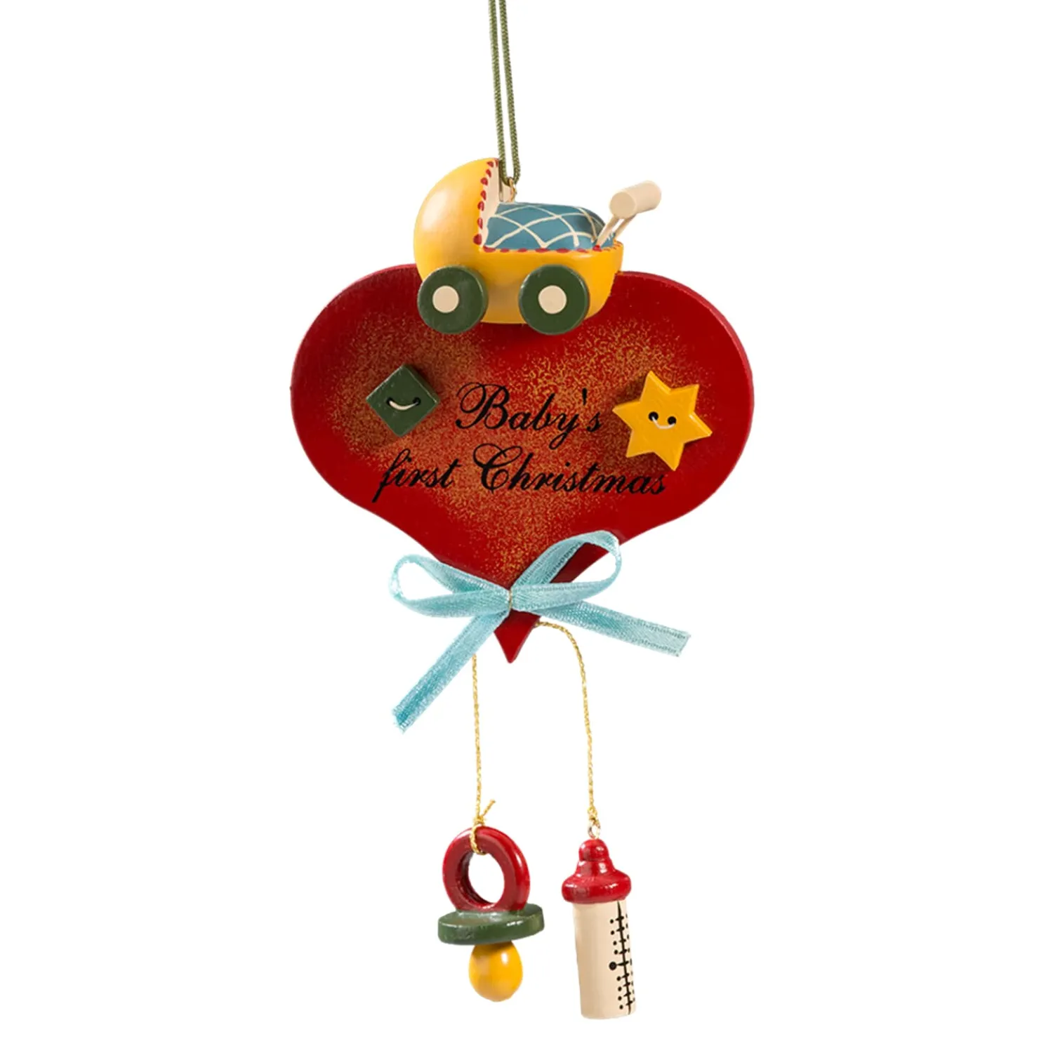 Herz Mit Kinderwagen (Baby'S First Christmas)