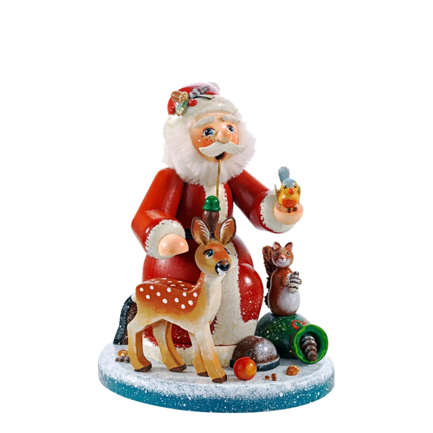 Holzknoddl "Tierweihnacht", Rauchermann