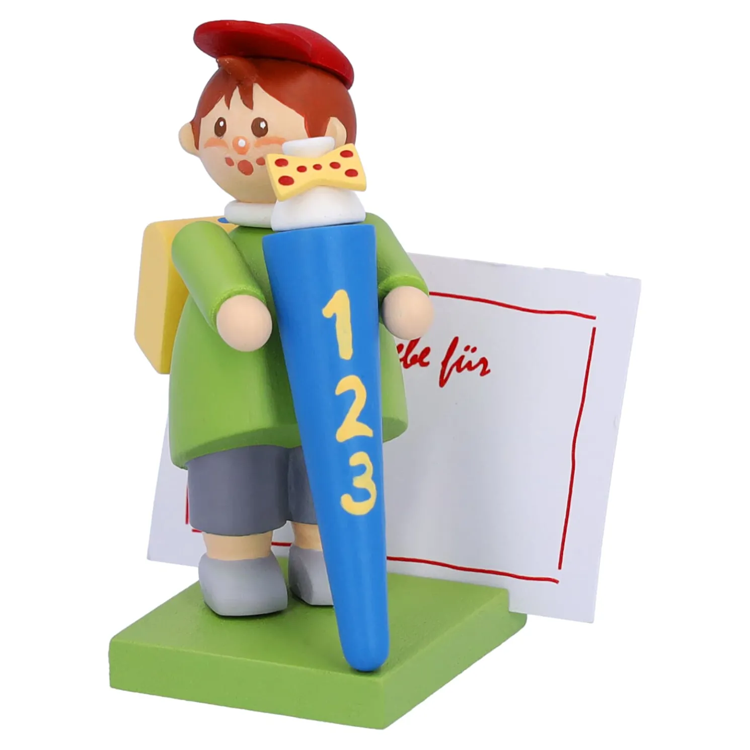 Junge Mit Schultute "Erster Schultag"