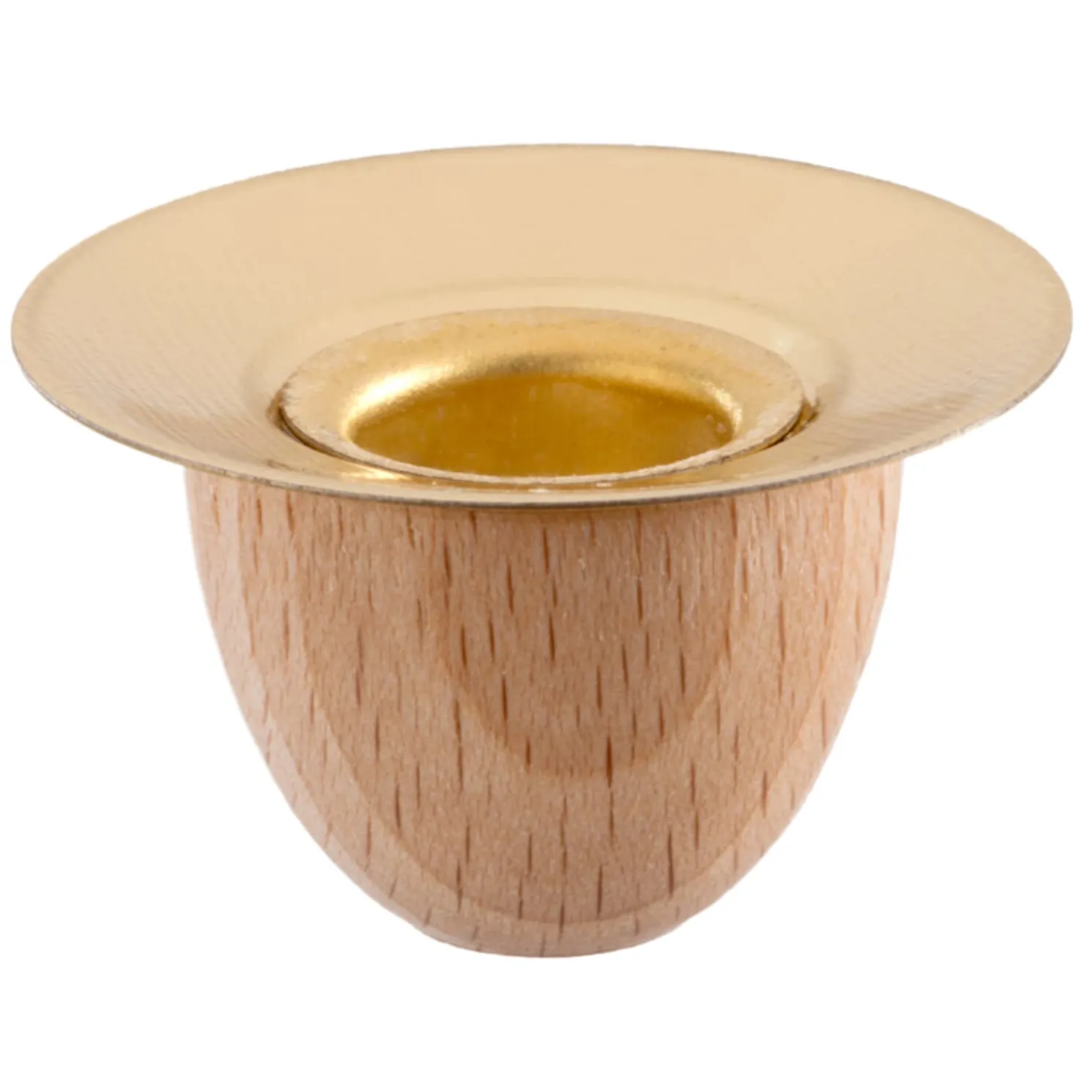 Kerzenhalter, Natur, R 28 Mm, H 15 Mm