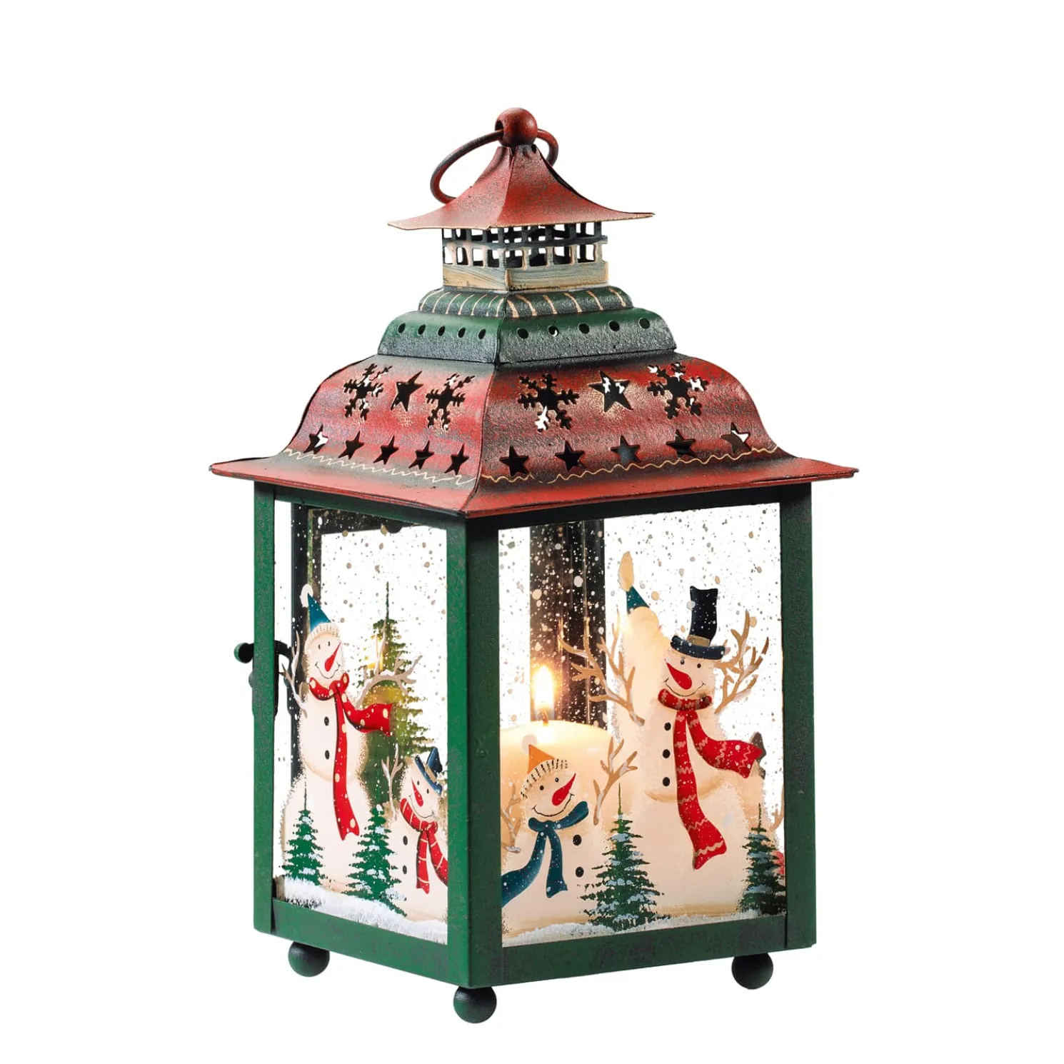 Laterne "Schneevergnugen"