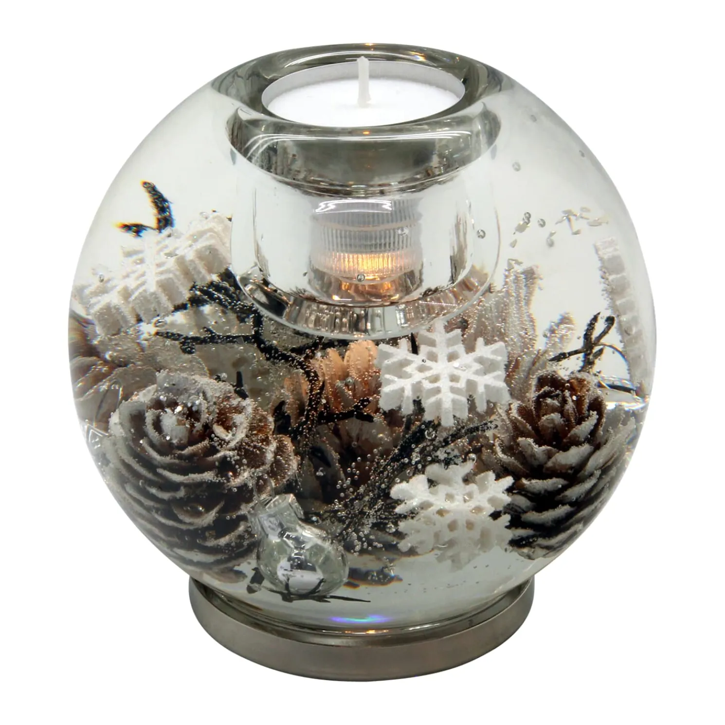 Led Dreamlight "Winter Story" - Kerzenhalter Mercur Maxi