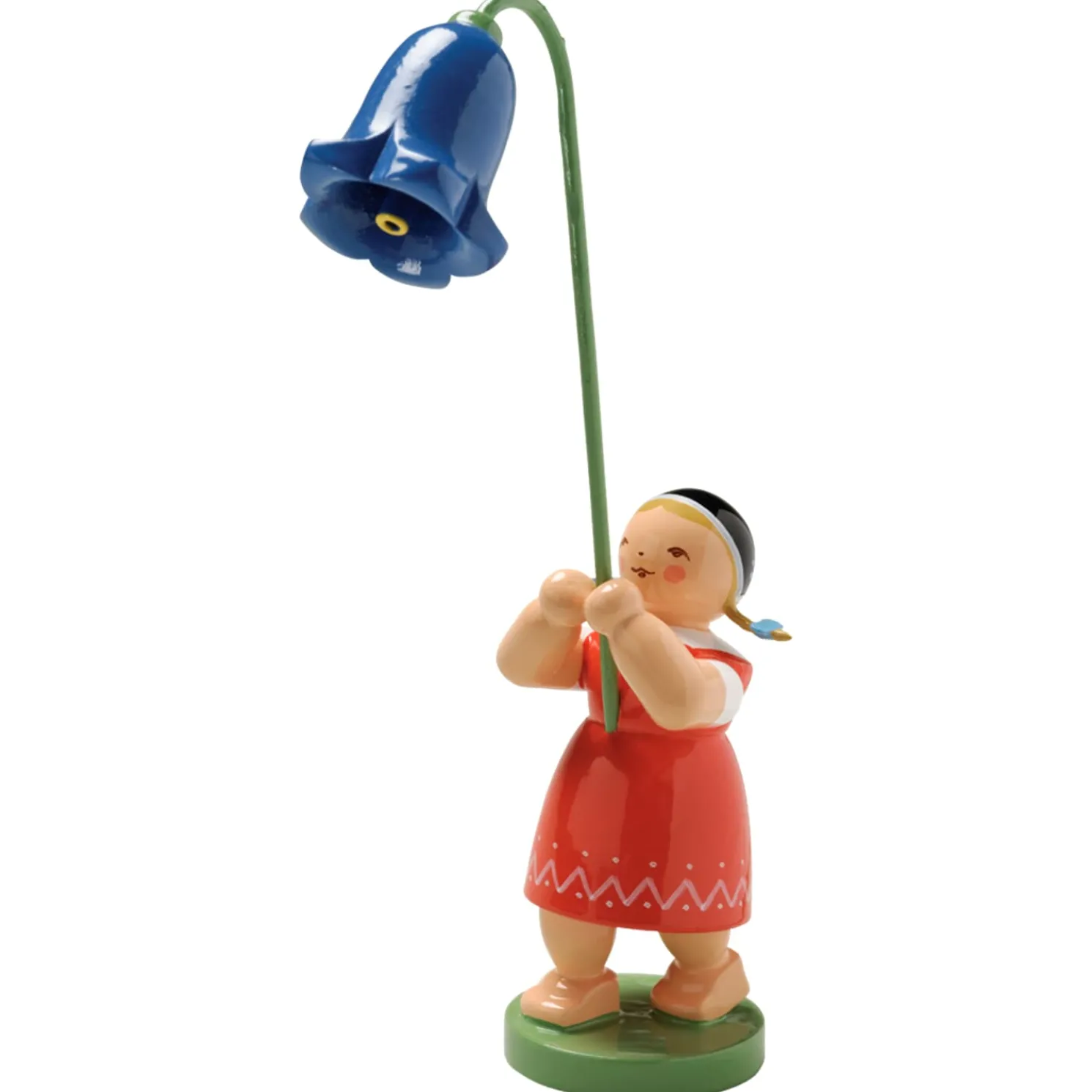 Madchen Mit Glockenblume