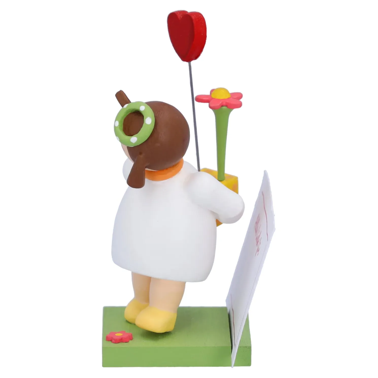 Madchen Mit Herz Und Blume