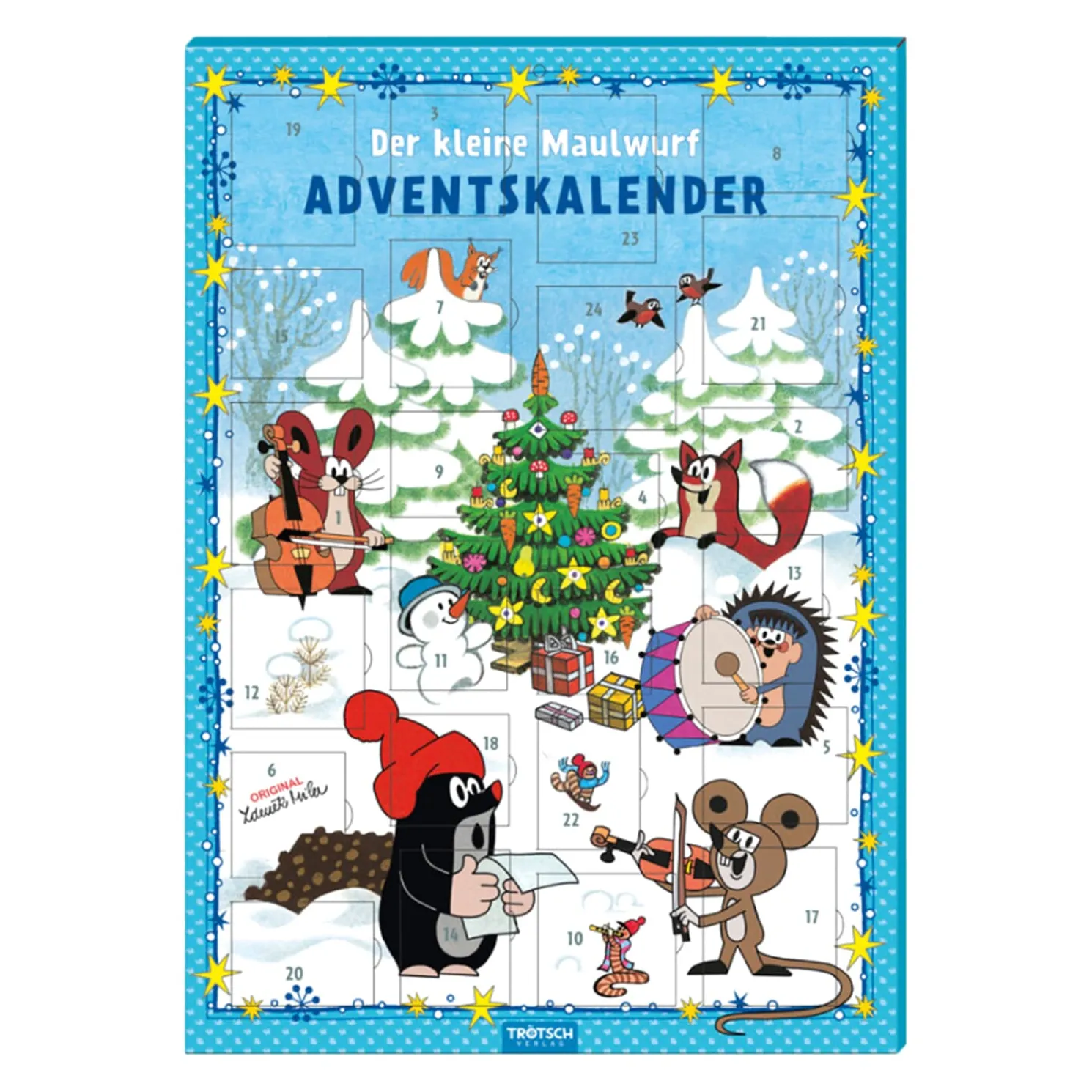 Magnet-Adventskalender "Der Kleine Maulwurf"