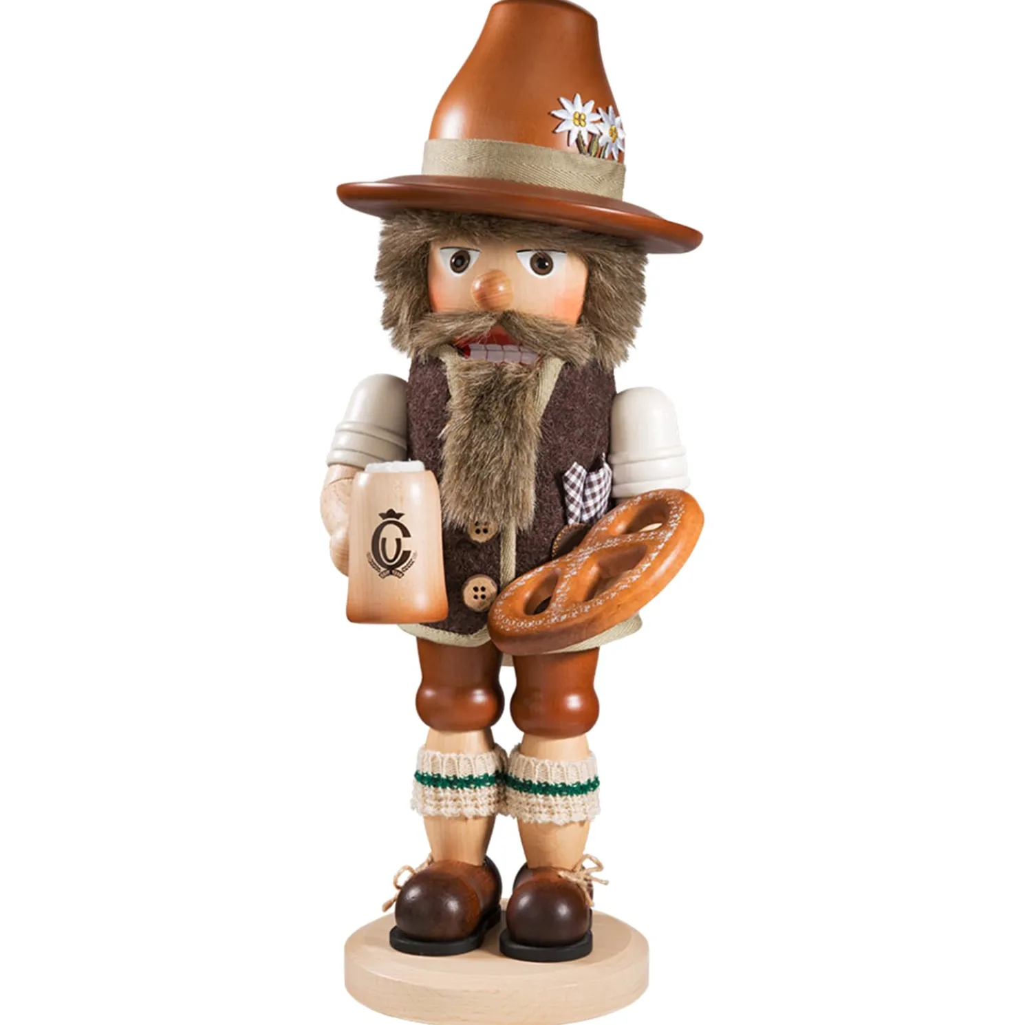 Nussknacker "Bayer" Natur, 42Cm