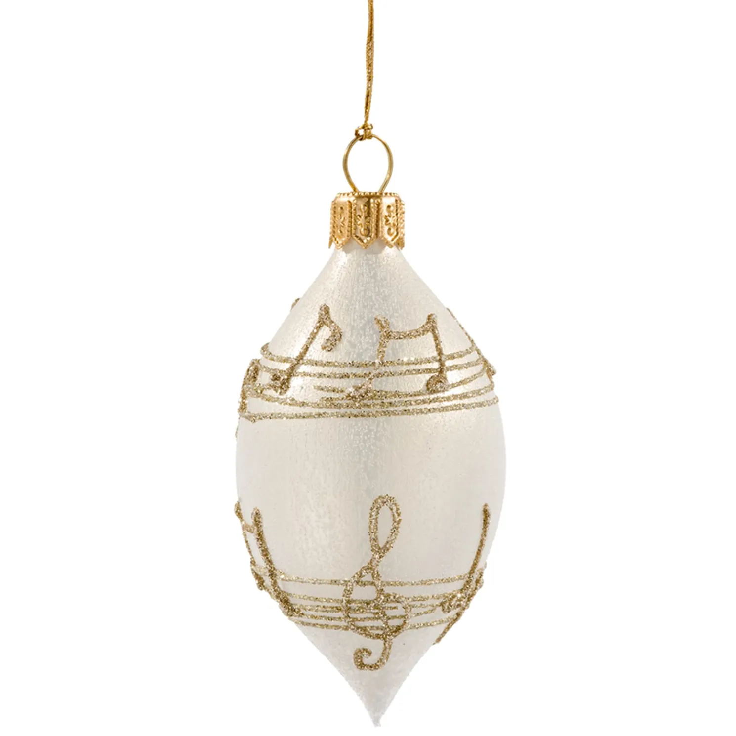 Olive Cremefarben Mit Notenband