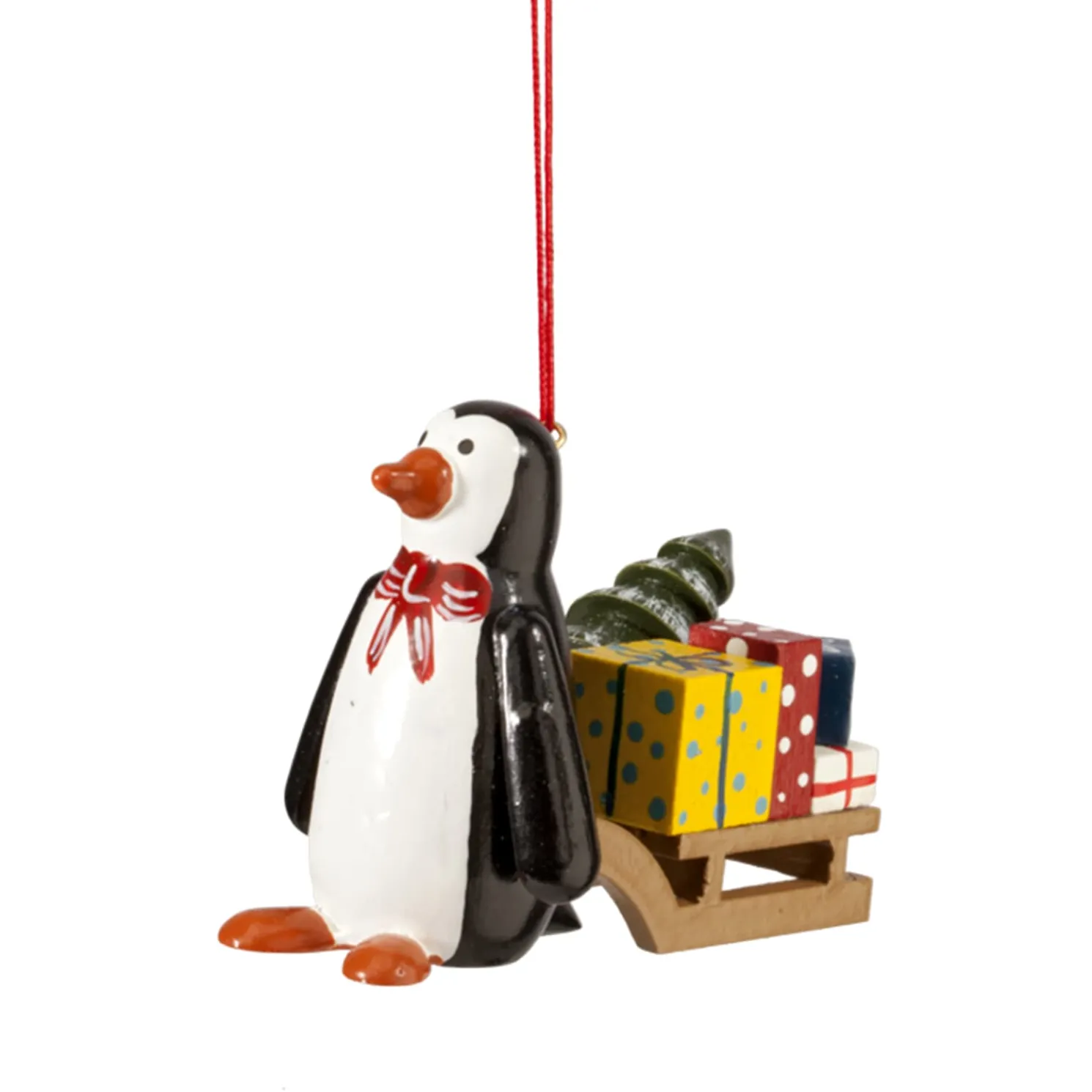 Pinguin Mit Schlitten