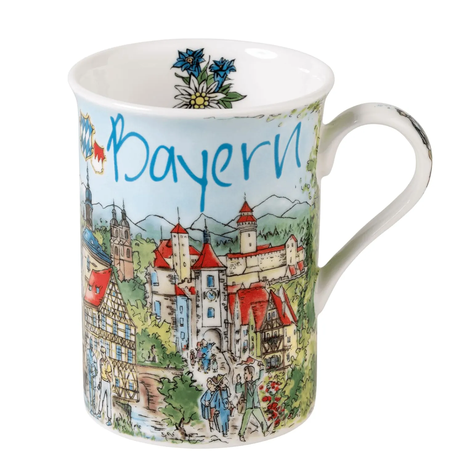 Porzellan-Tasse "Bayern"