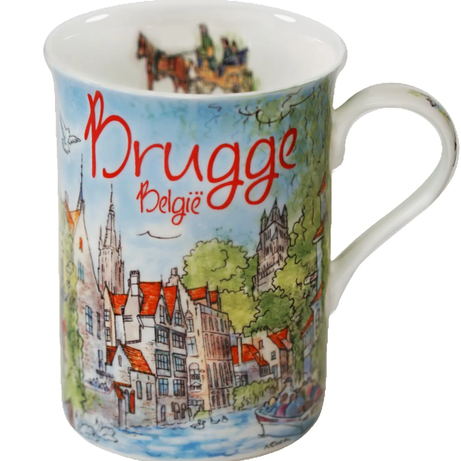 Porzellan-Tasse "Brugge"