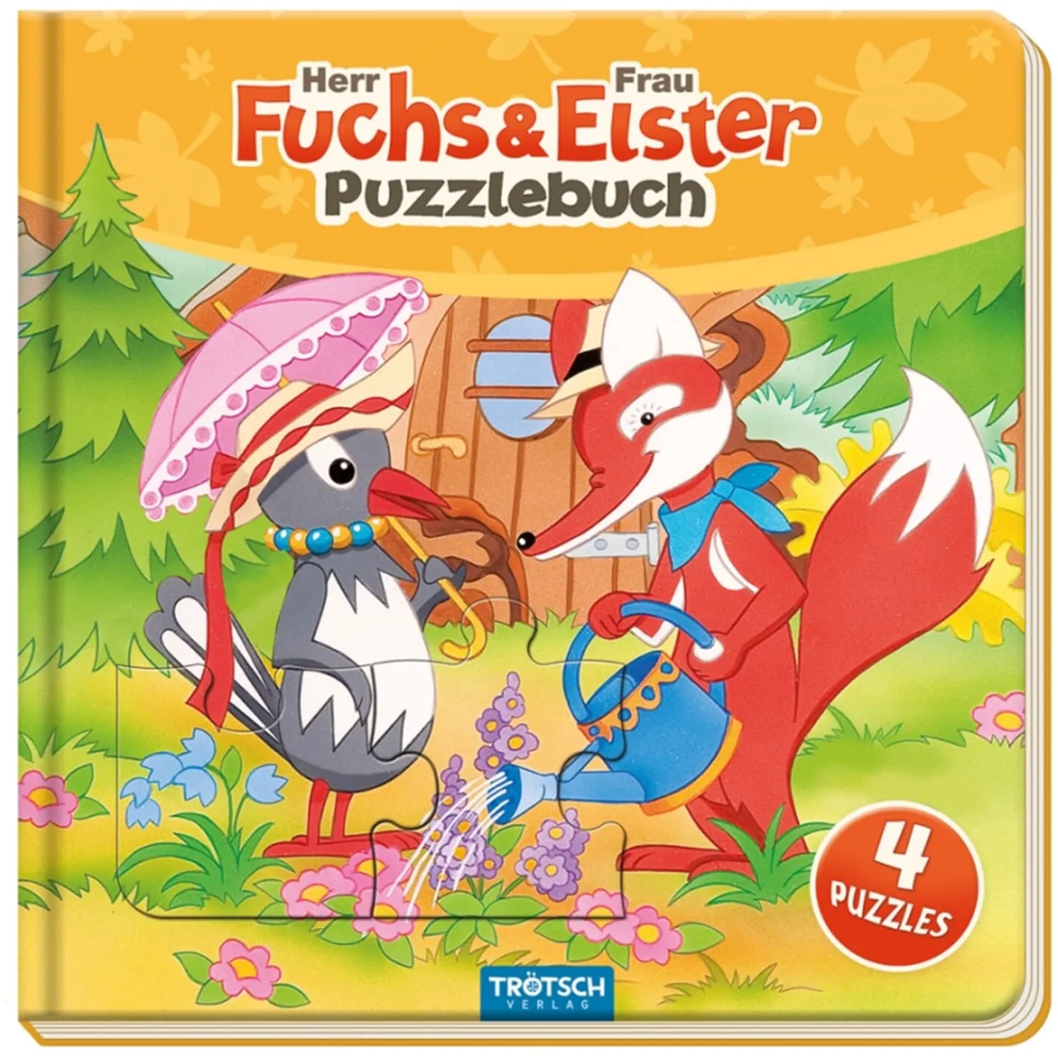 Puzzlebuch "Herr Fuchs Und Frau Elster"