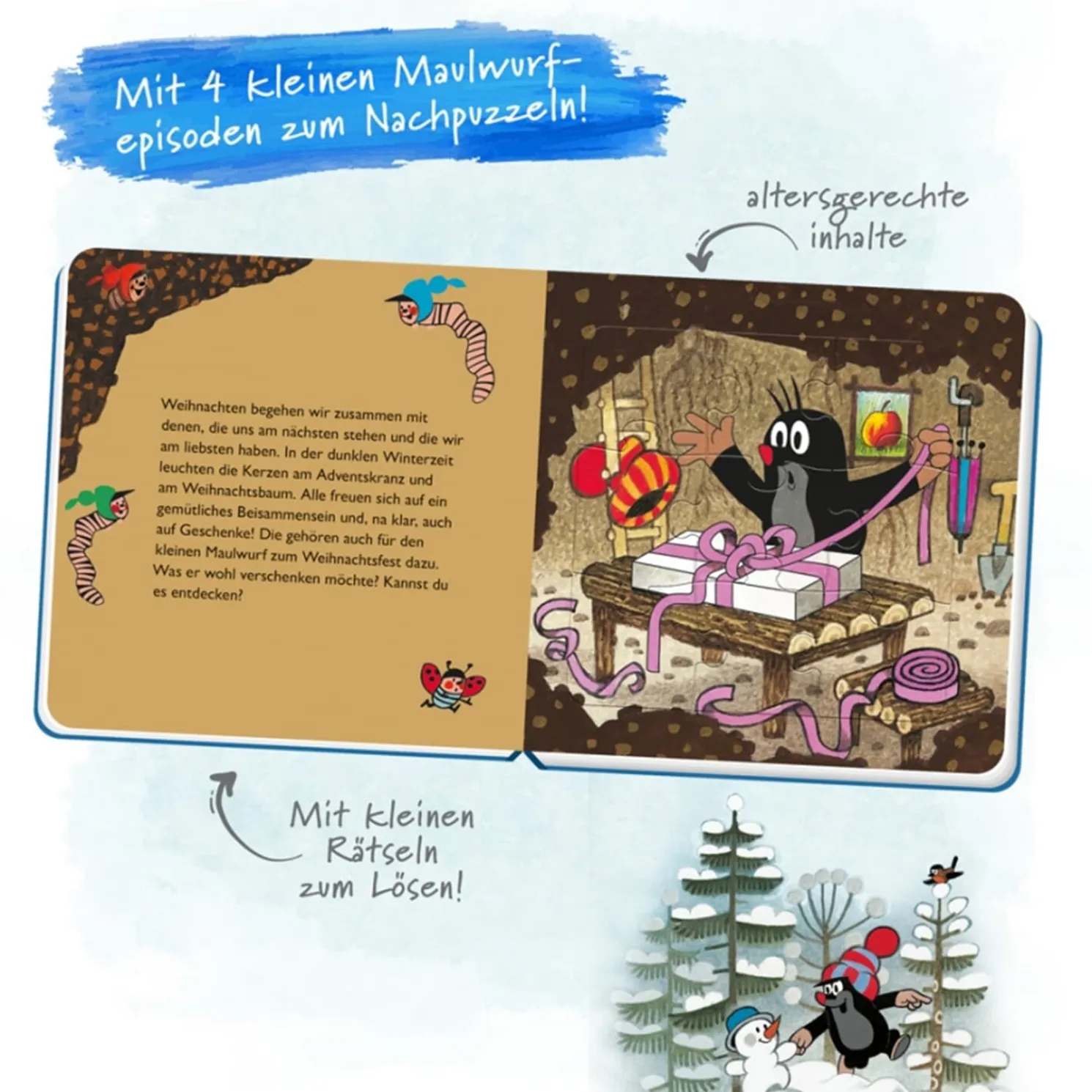 Puzzlebuch Zu Weihnachten
