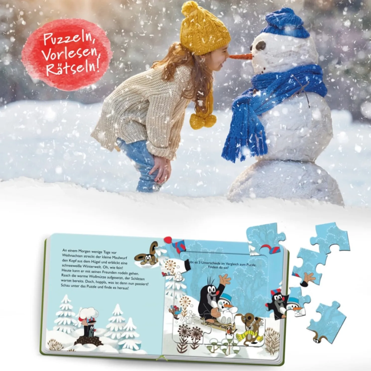 Puzzlebuch Zu Weihnachten