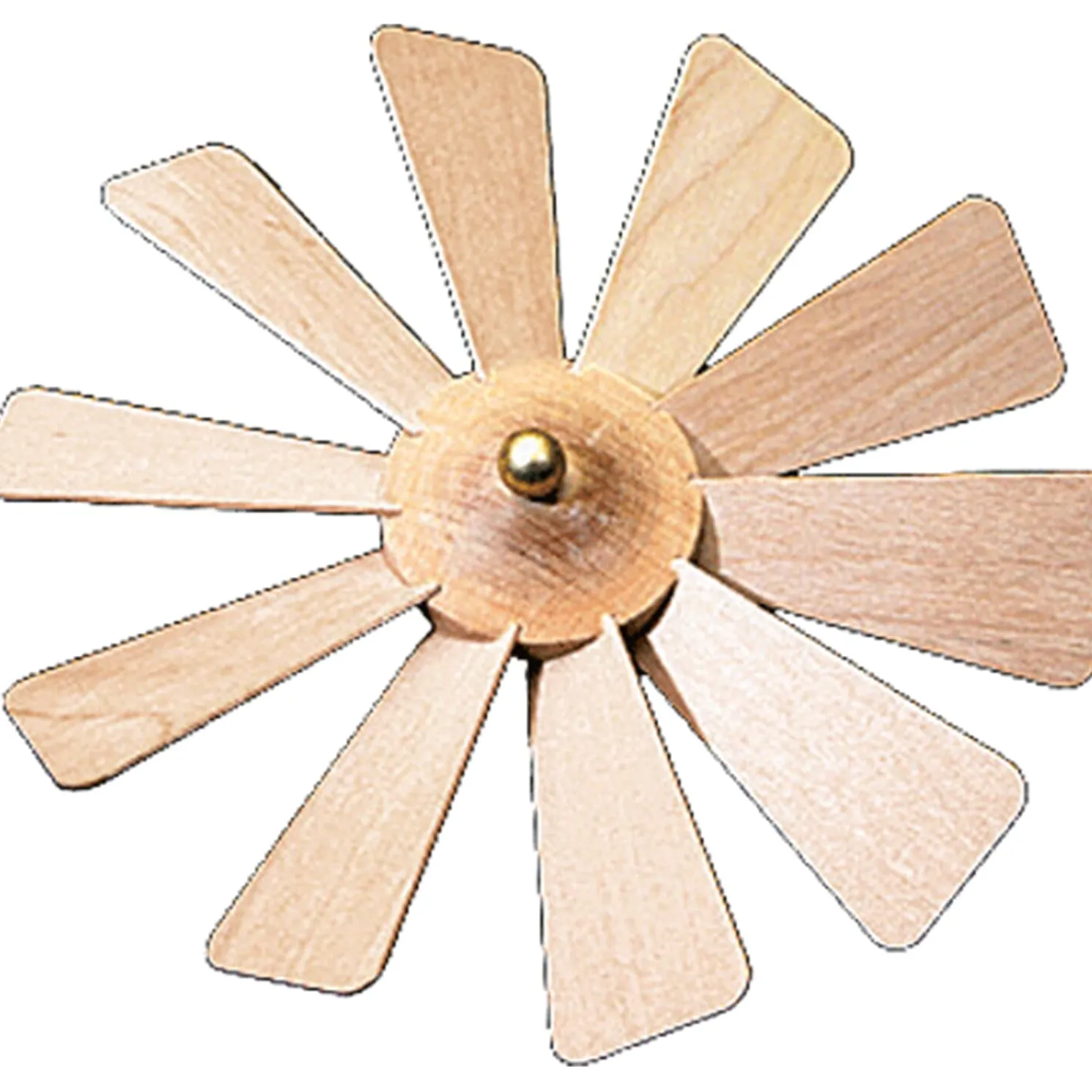 Pyramiden-Flugelrad Aus Holz, D 135 Mm