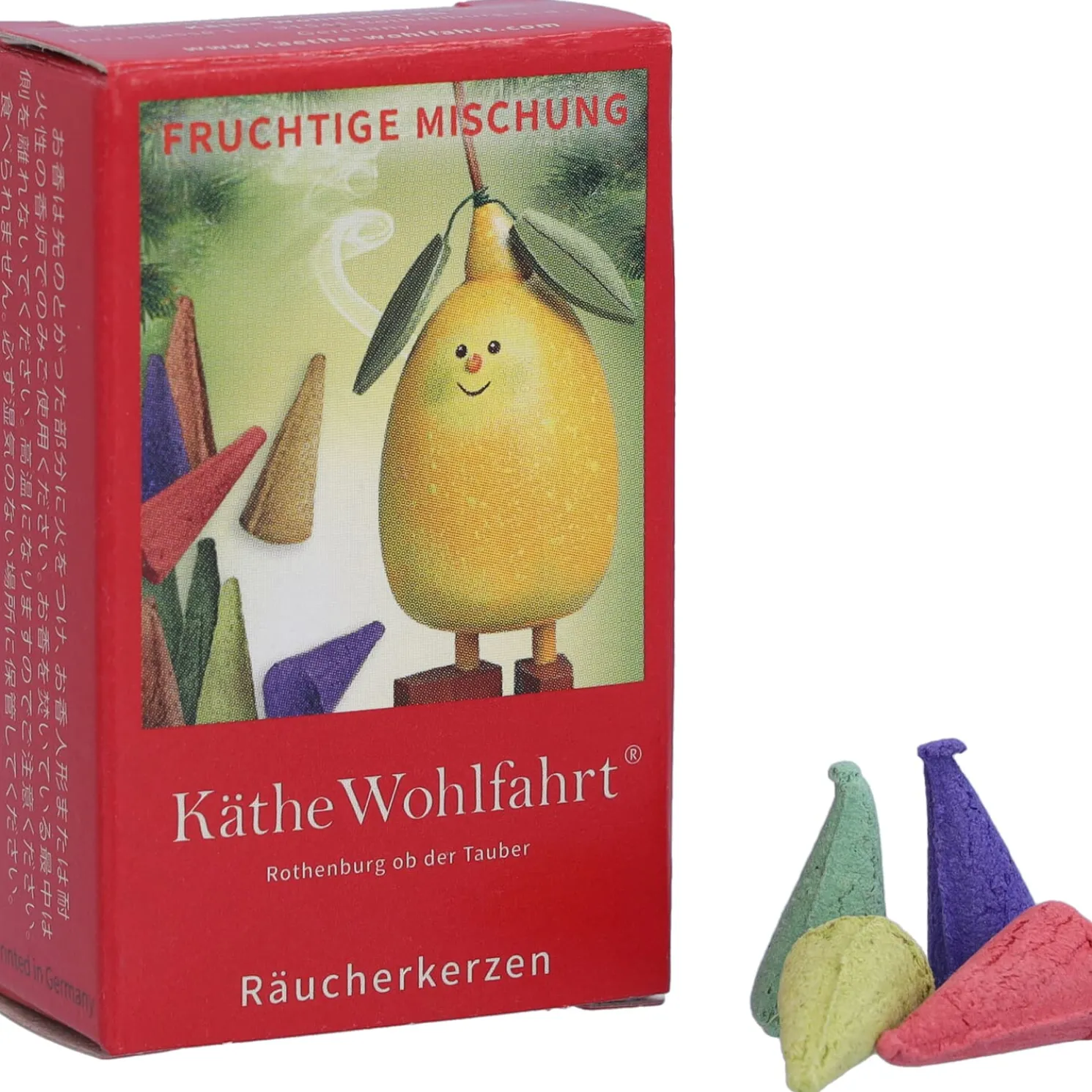 Raucherkerzen Bunte Fruchtemischung, Klein