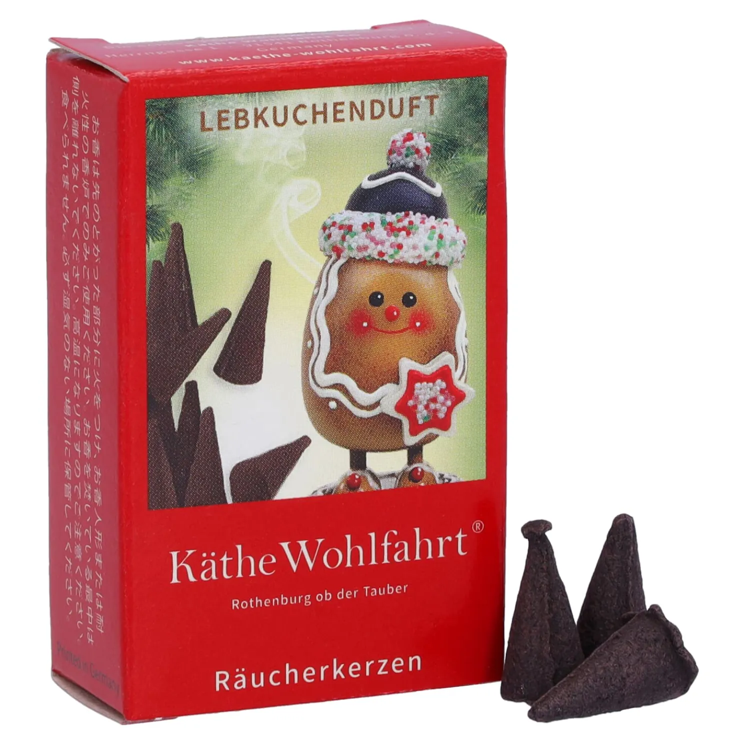 Raucherkerzen Lebkuchenduft, Klein