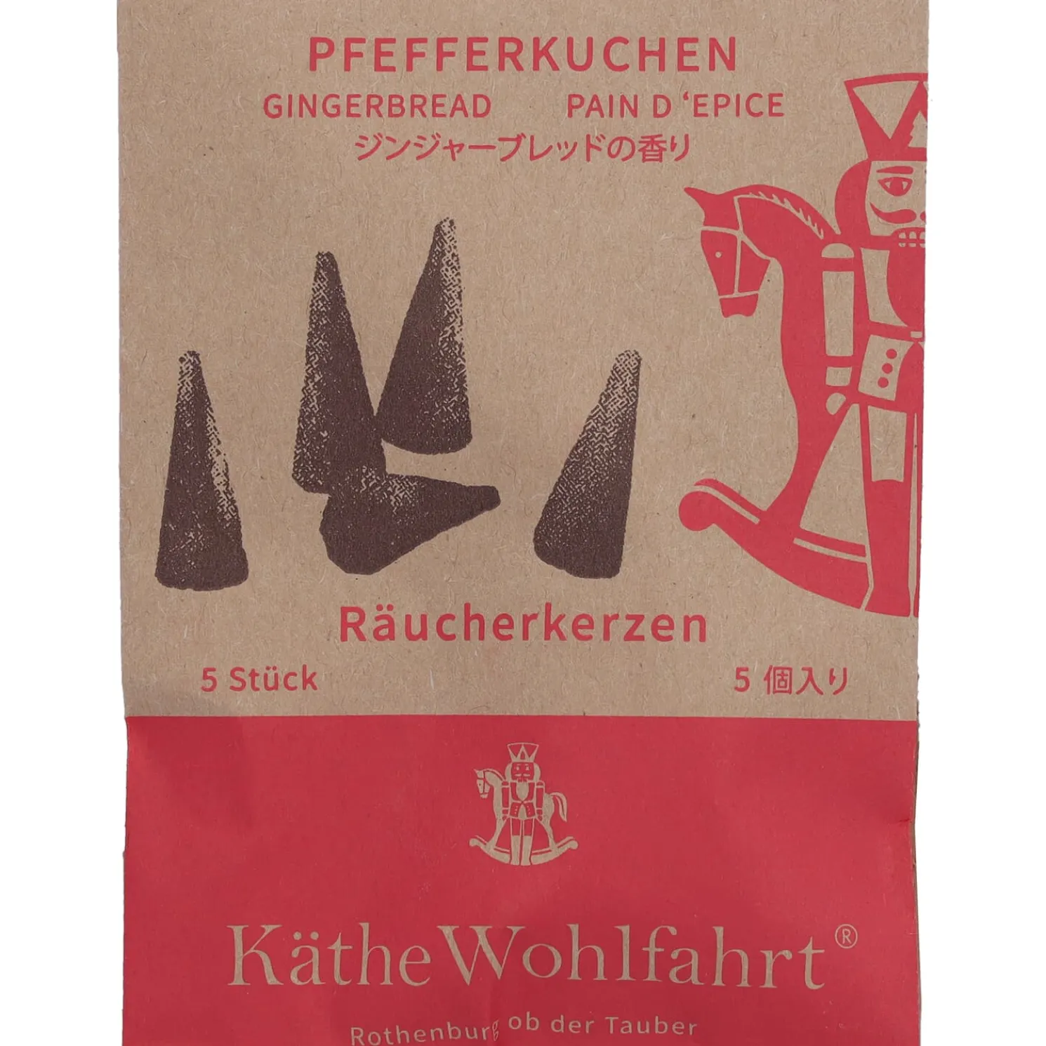 Raucherkerzen Pfefferkuchenduft, Gros
