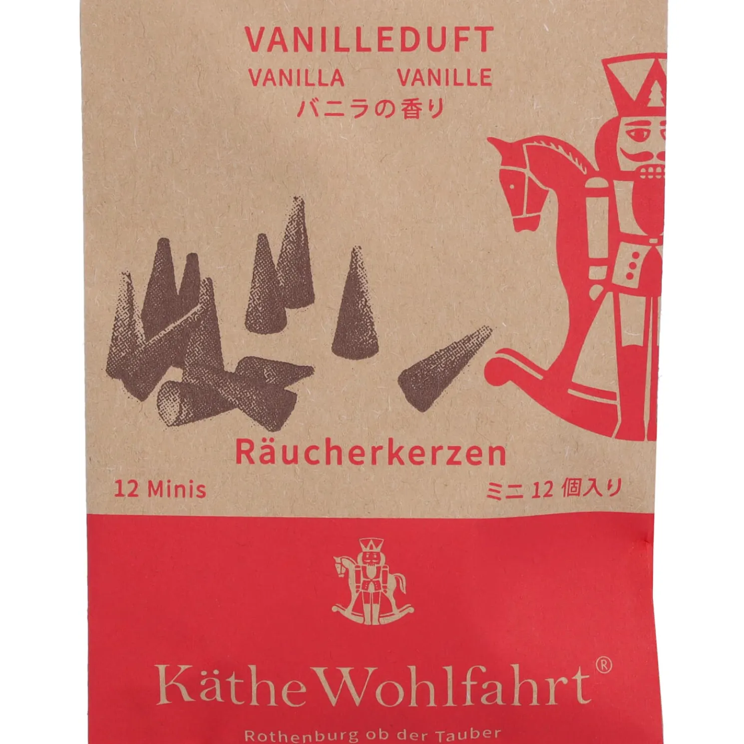 Raucherkerzen Vanilleduft, Klein