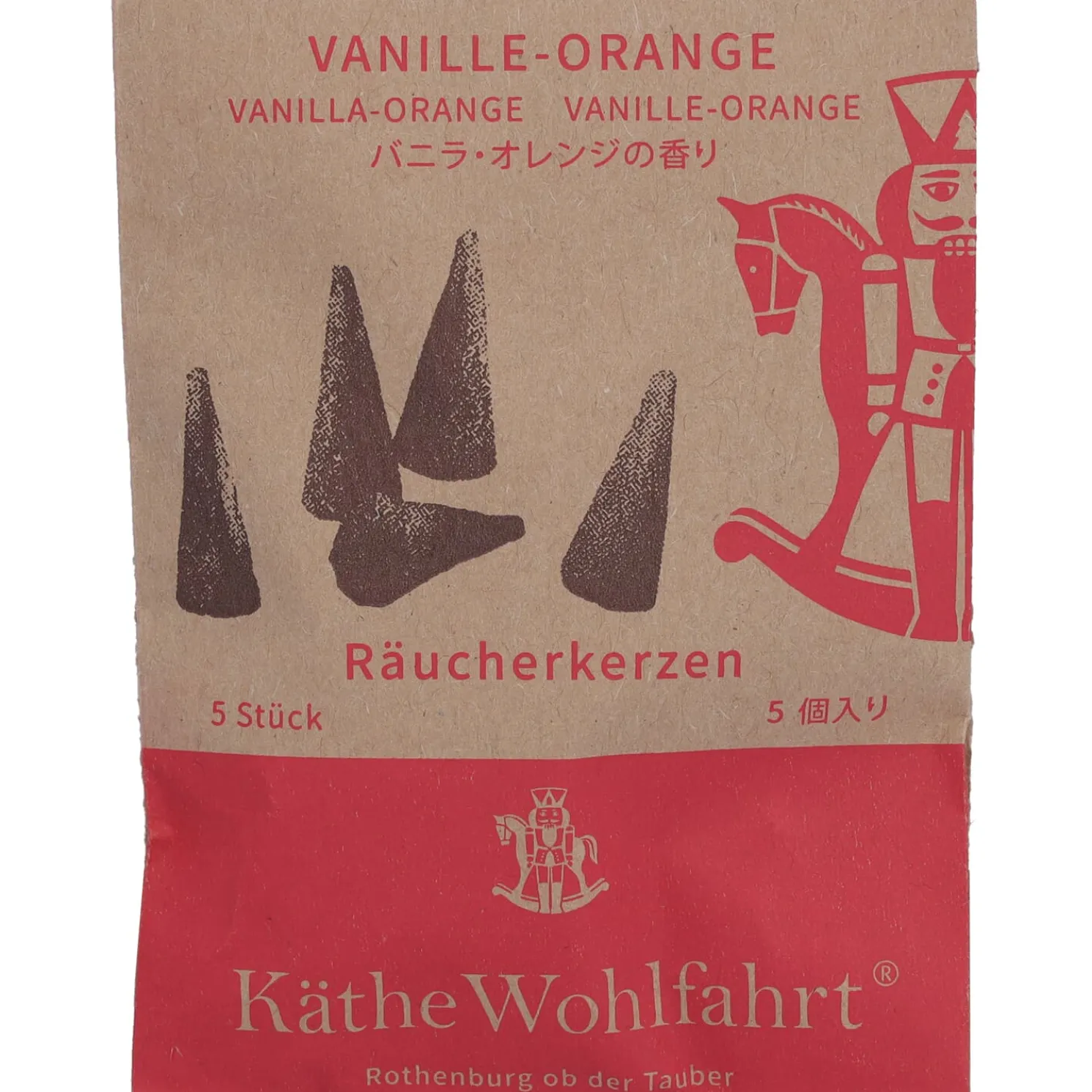 Raucherkerzen Vanille-Orange, Gros