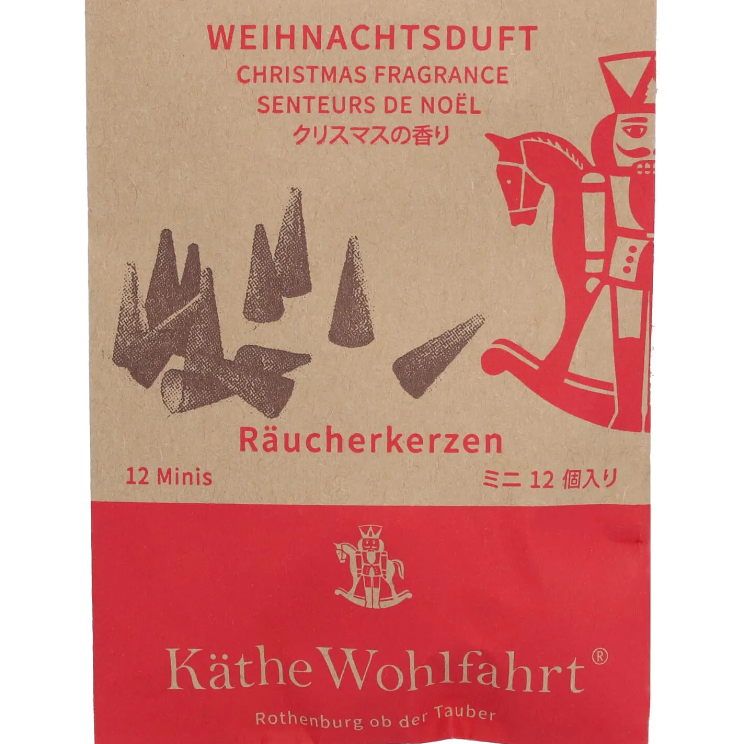 Raucherkerzen Weihnachtsduft, Klein