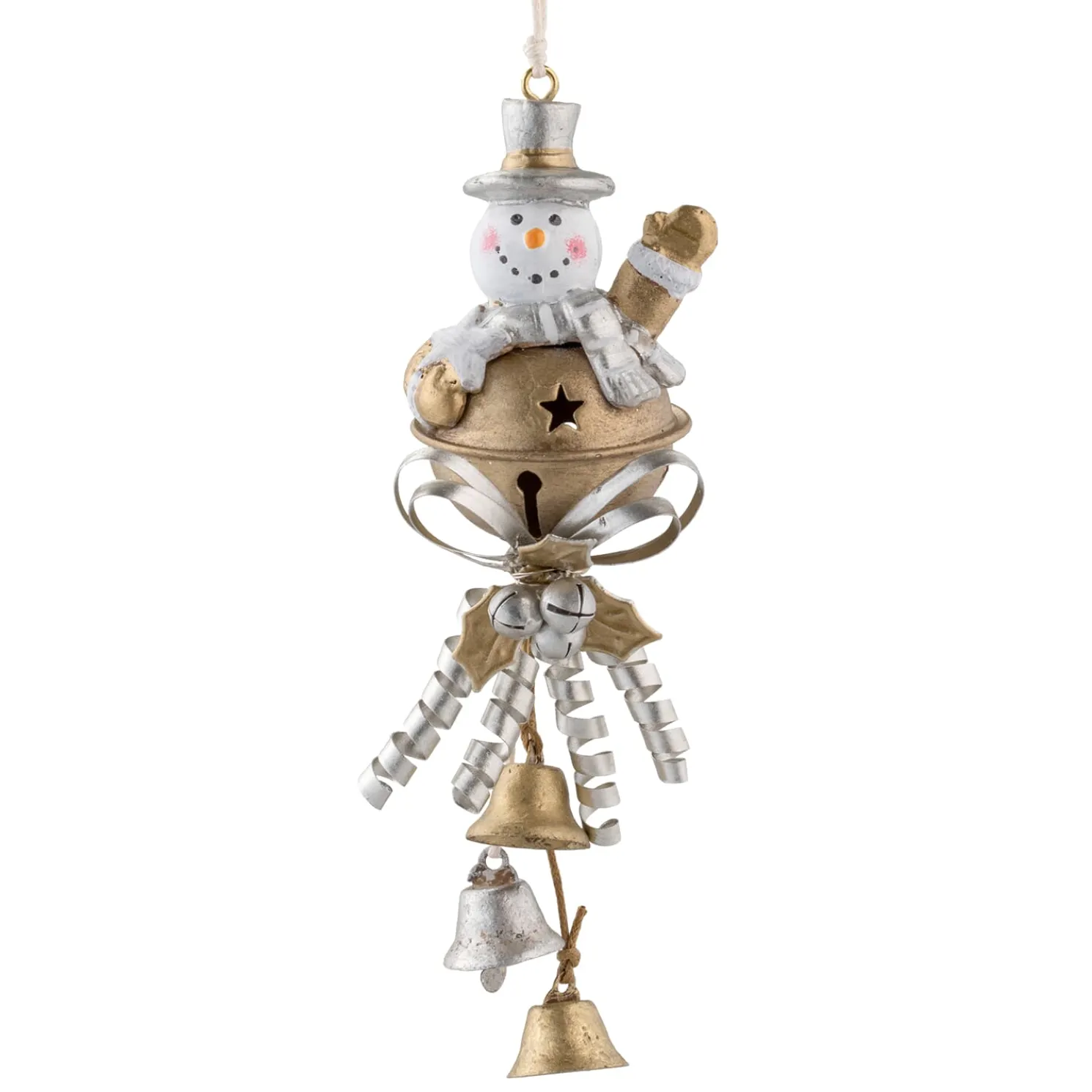 Schneemann Mit Glockchen