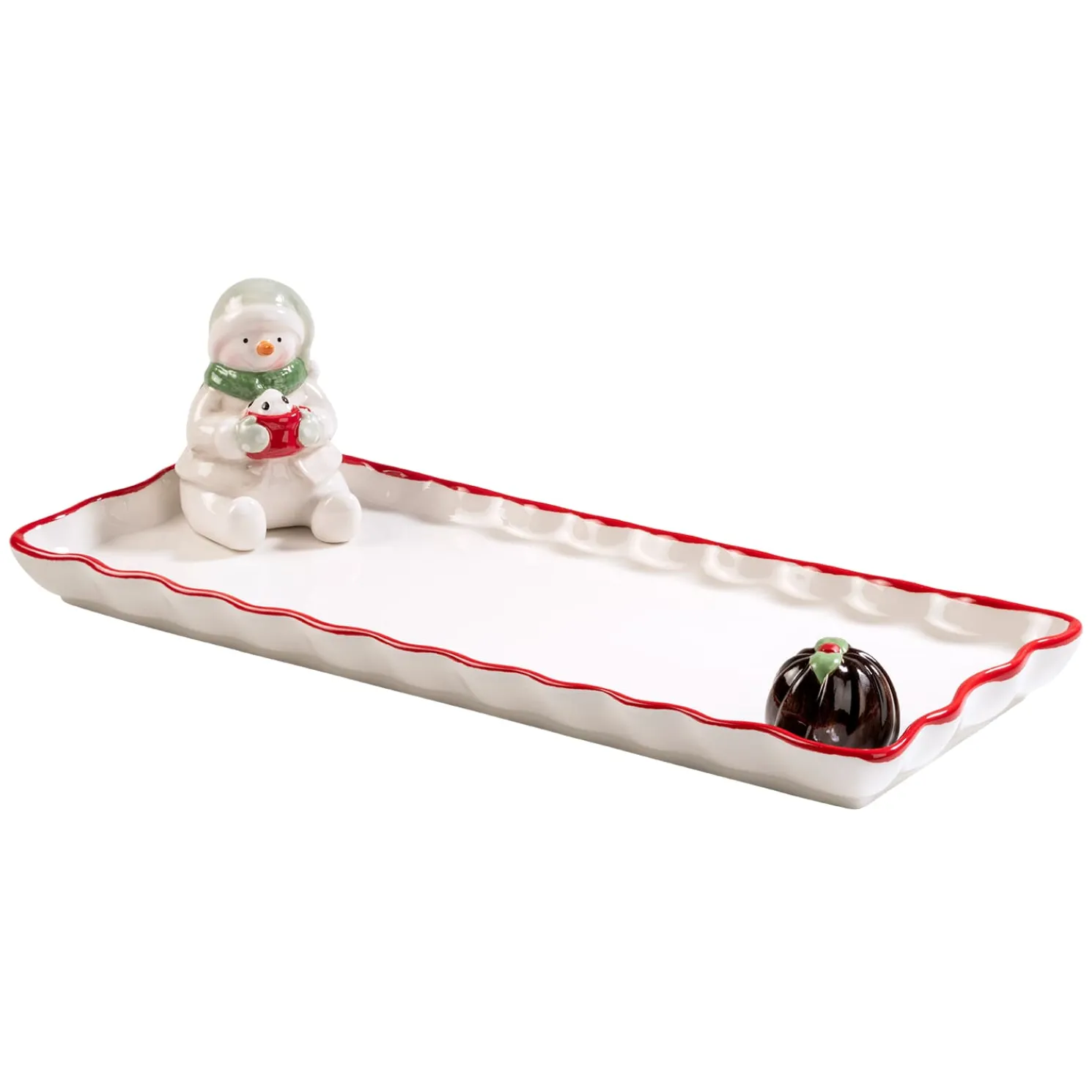 Schneemann, Platzchenplatte