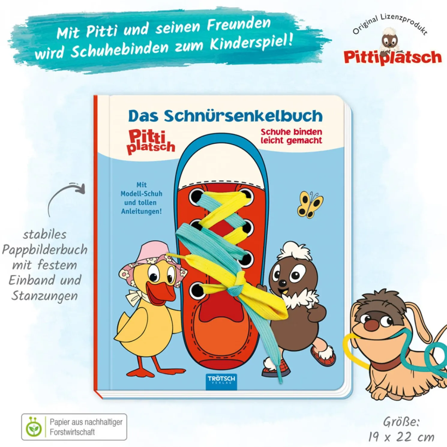 Schnursenkelbuch Pittiplatsch