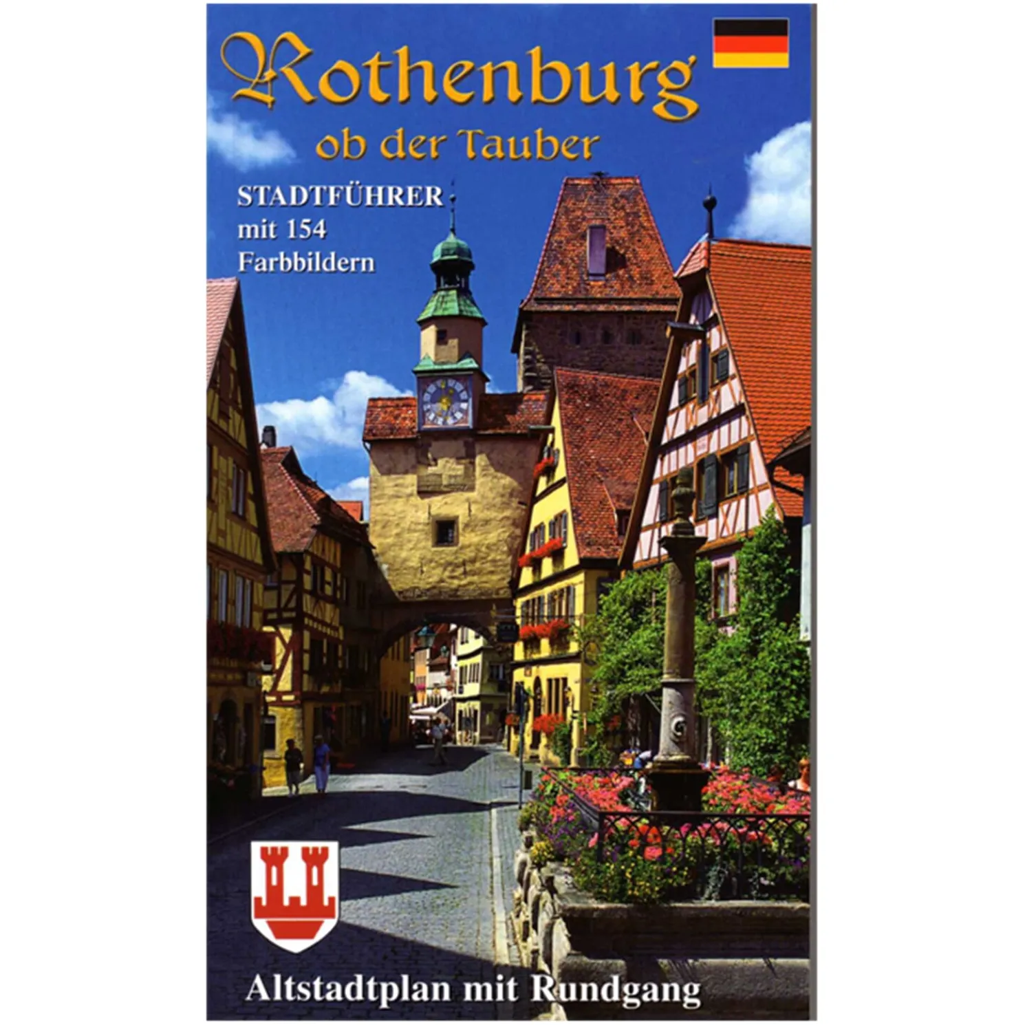 Stadtfuhrer "Rothenburg Ob Der Tauber" Deutsch