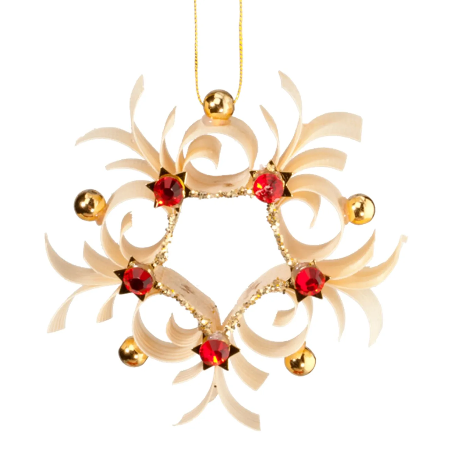 Stern Mit Roten Steinen