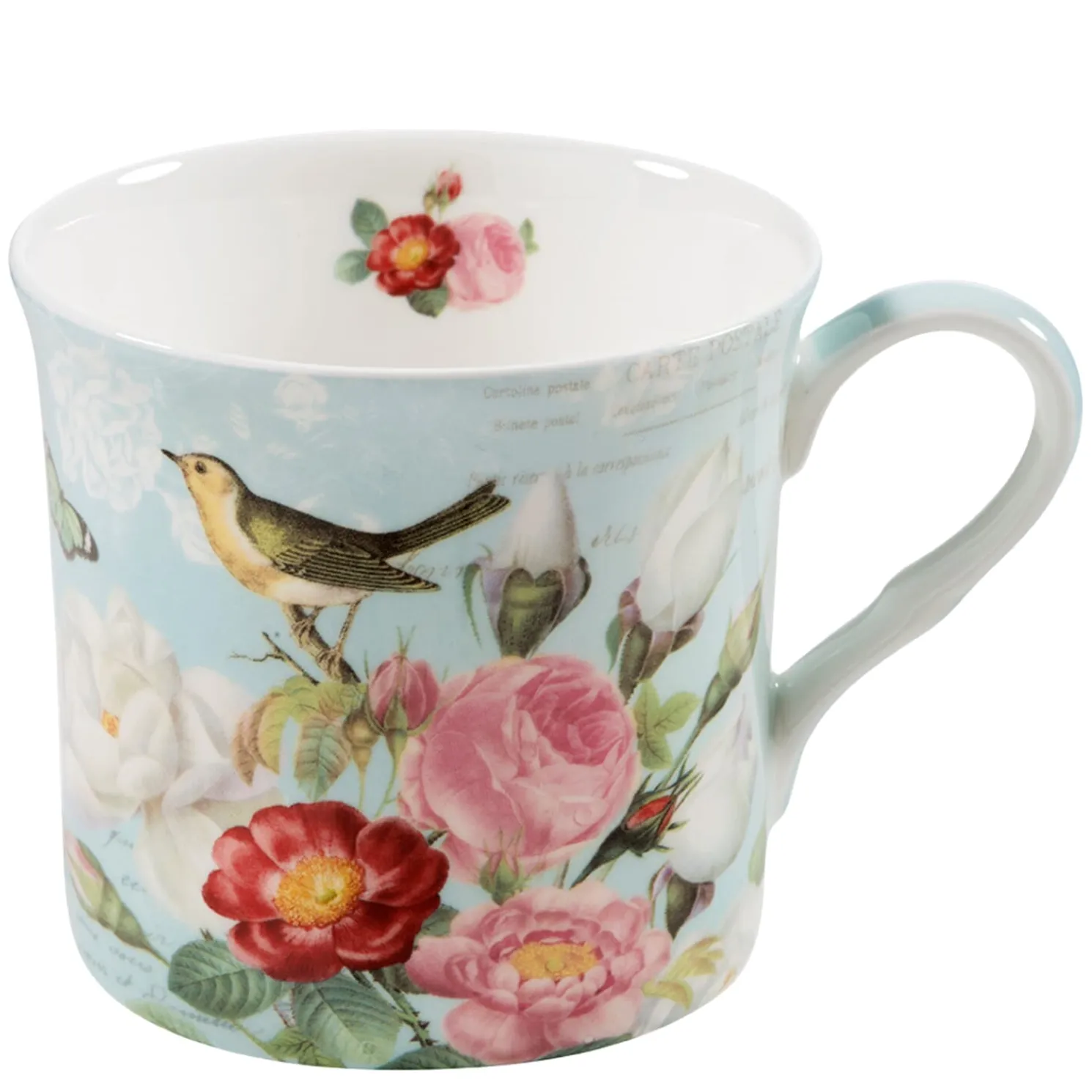 Tasse Rosen/Vogel