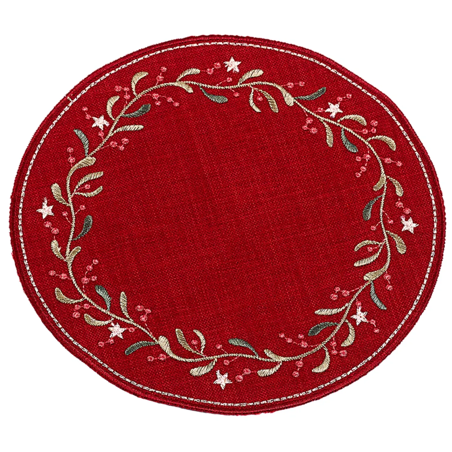 Tischdecke "Mistel" R 20 Cm