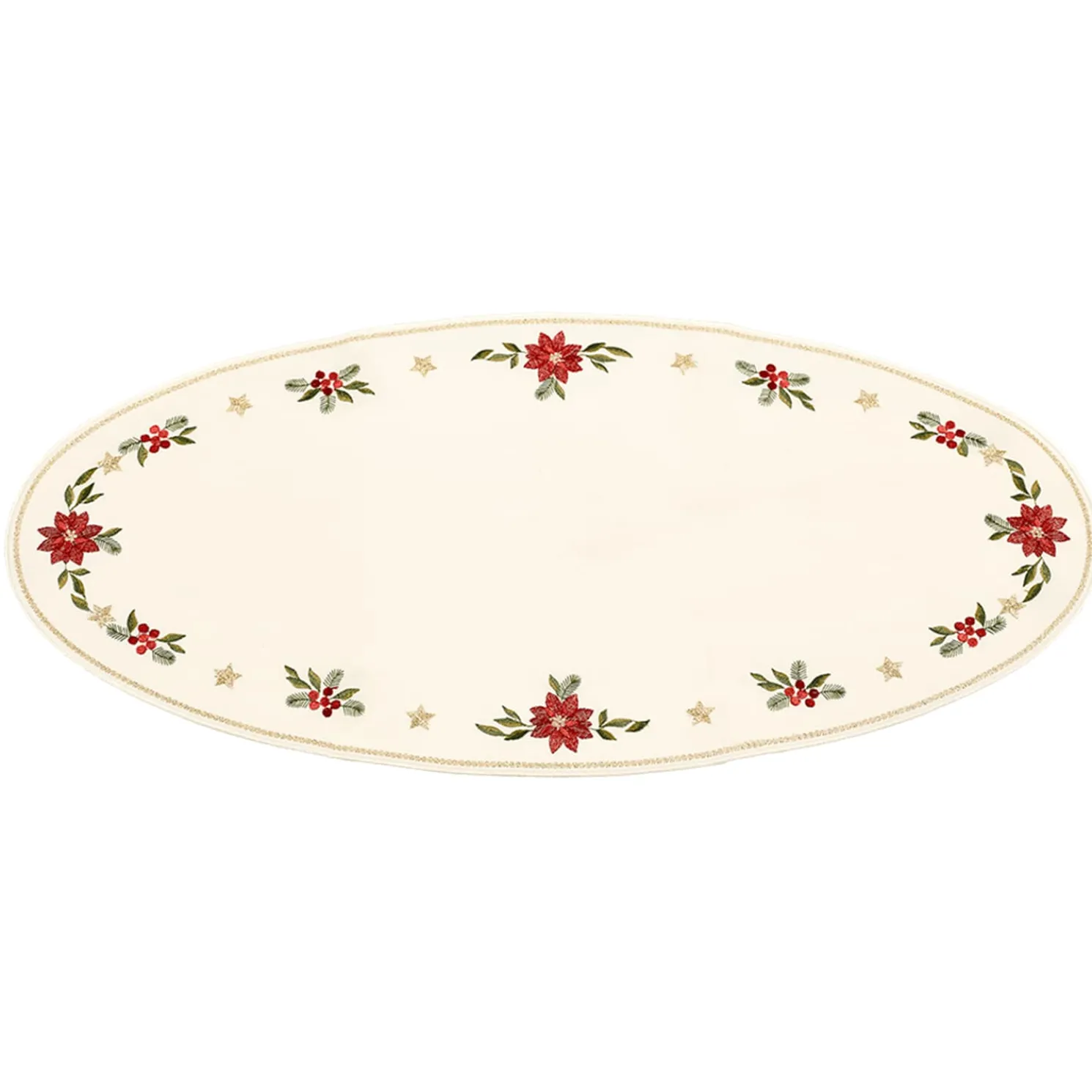 Tischdecke "Weihnachtsstern" 28 X 58 Cm