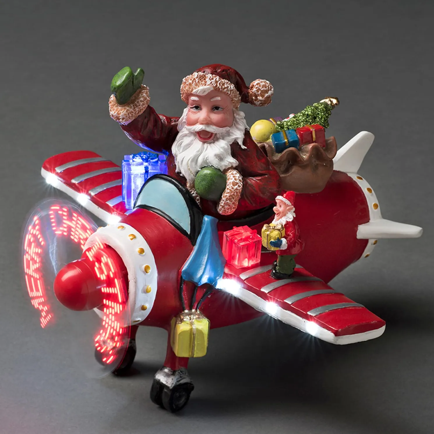 Weihnachtsmann Im Flugzeug