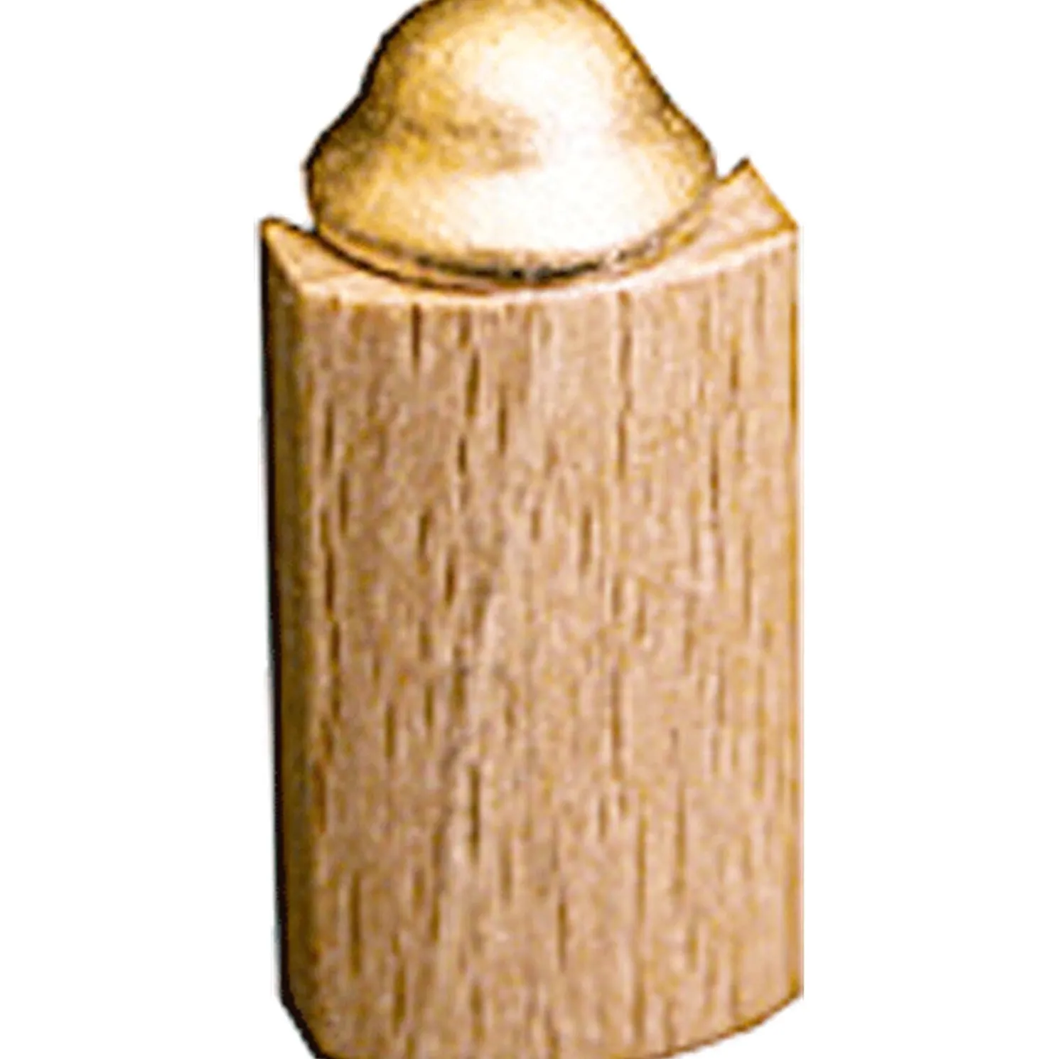 Zaunsaule Mit Goldener Kappe